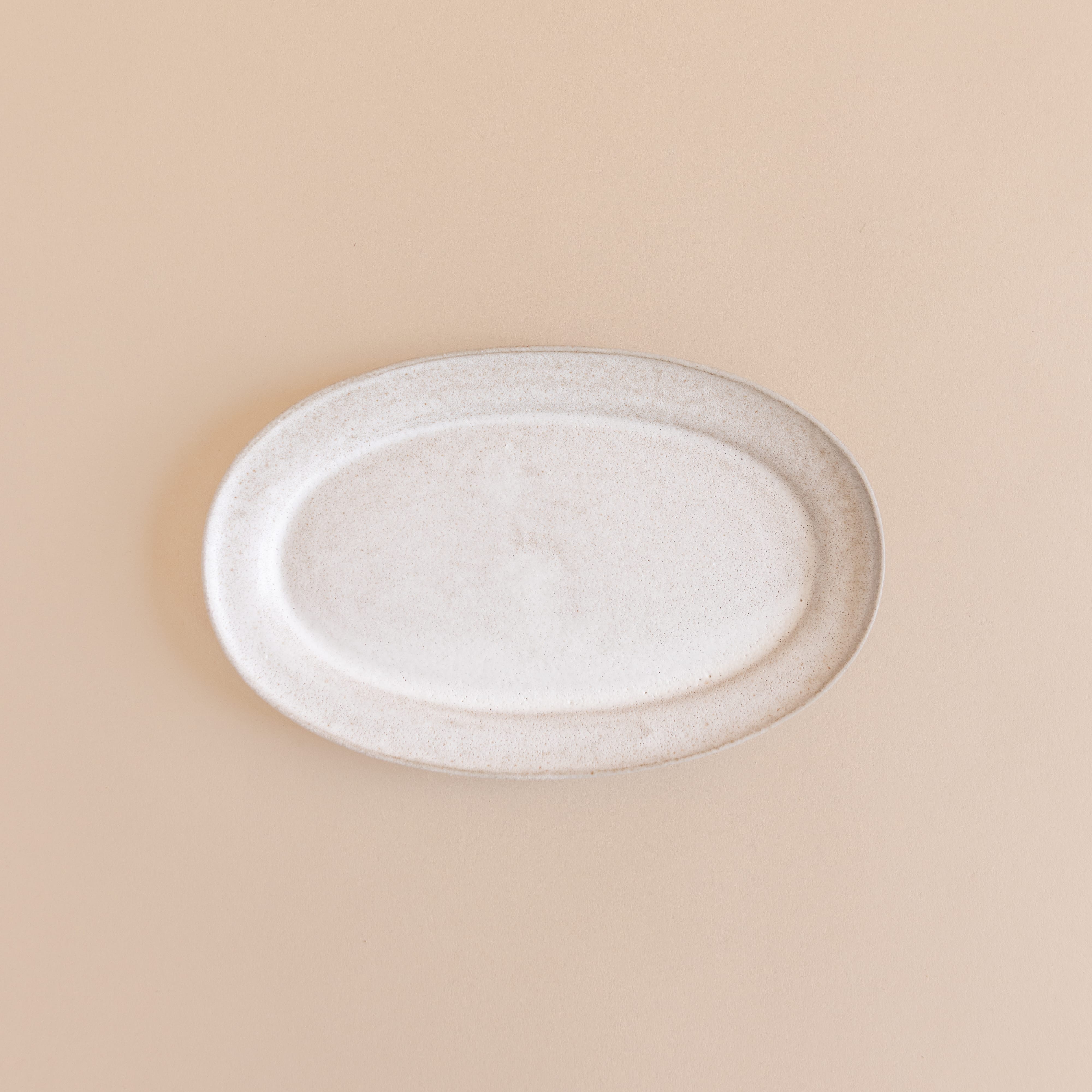 Hama Pottery Serveware Small Moonrise Oval Serving Platter
