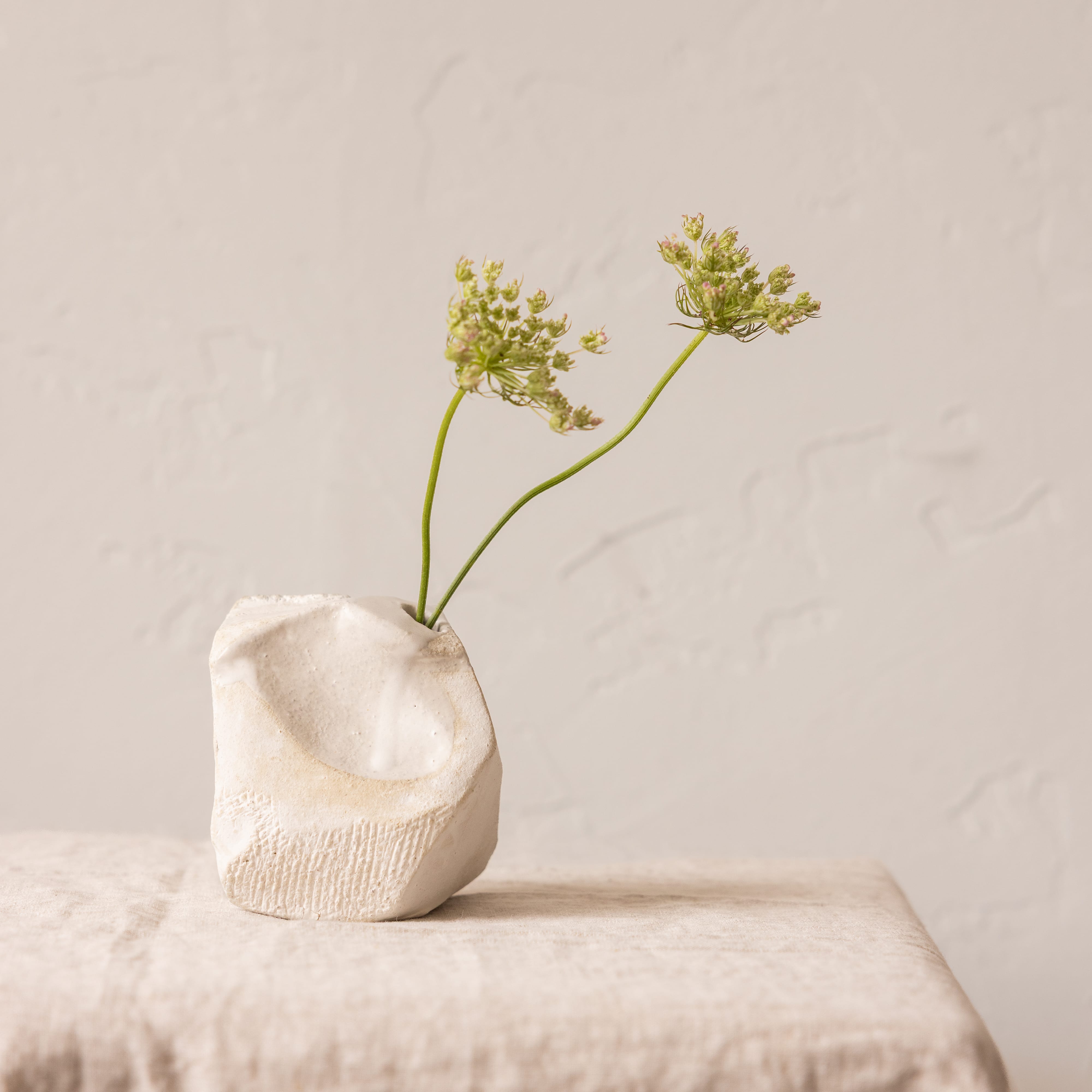 Heyja Do Bud Vase Stone Bud Vase by Heyja Do