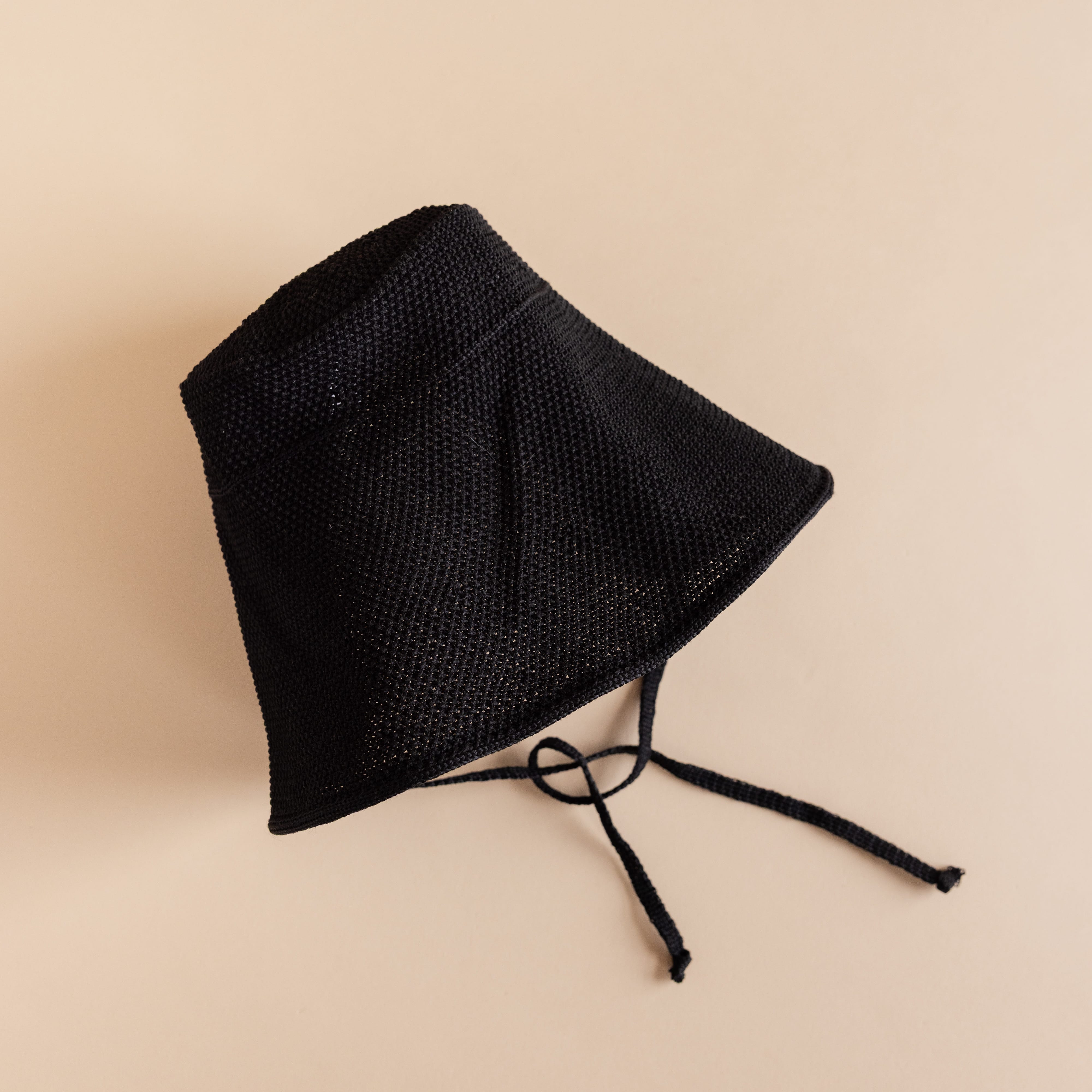 Heyja Do Hats Black Bonnet Hat
