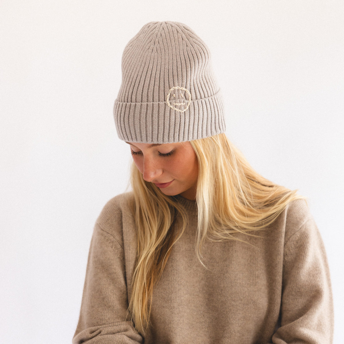 Heyja Do Hats Smiley Beanie