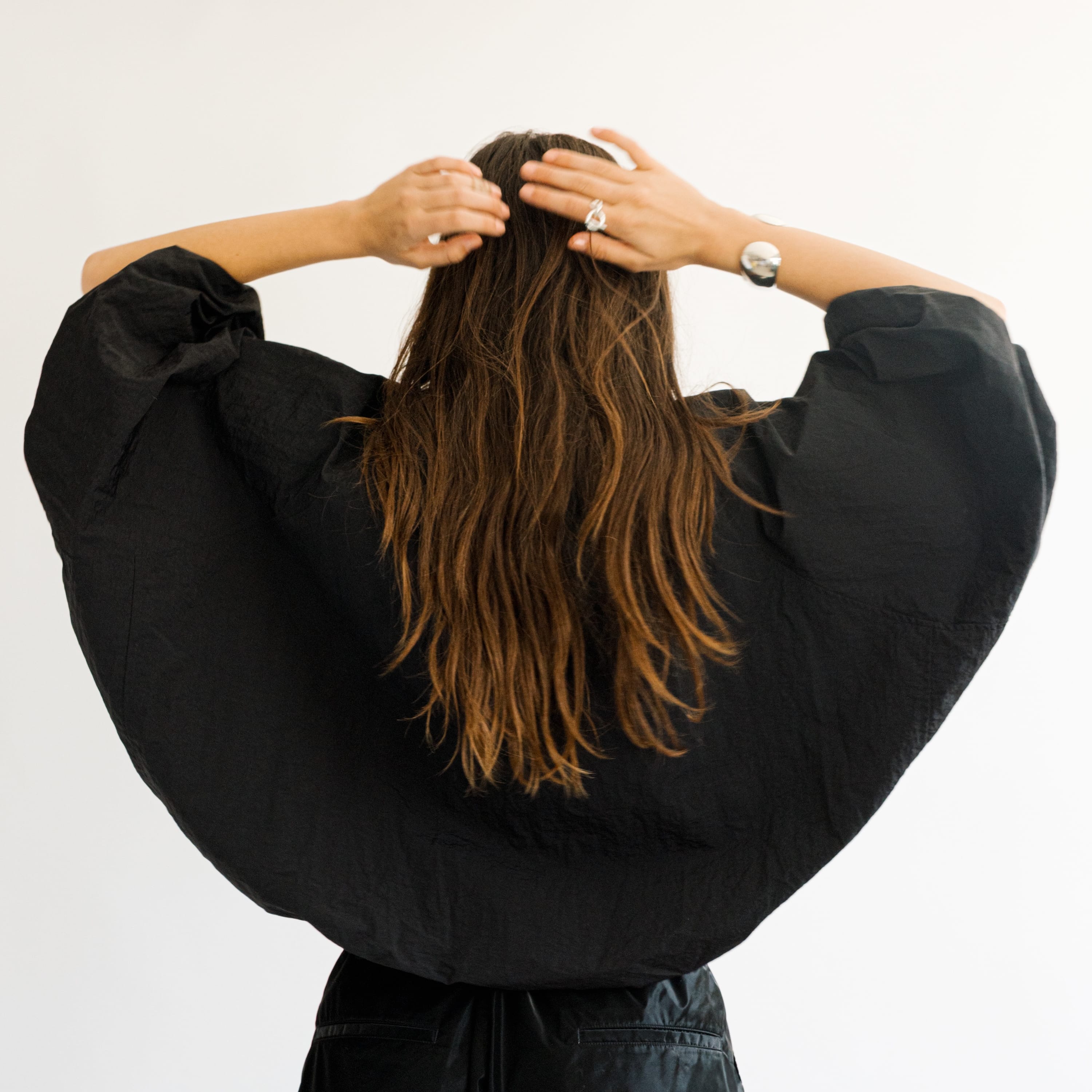 Heyja Do Outerwear Bubble Bomber Jacket in Nylon by Heyja Do