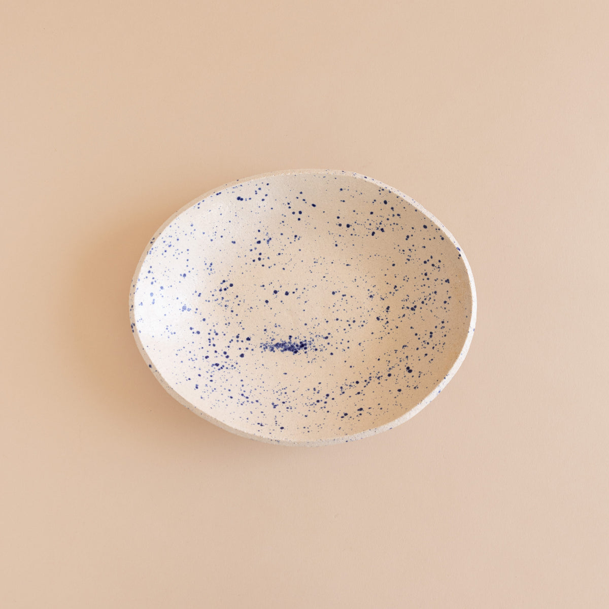 Heyja Do Serveware Medium Blue Ink Dish by Heyja Do