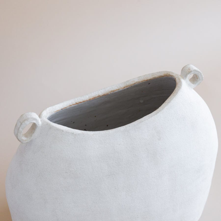 Heyja Do Statement Piece Alabaster Vessel VII by Heyja Do