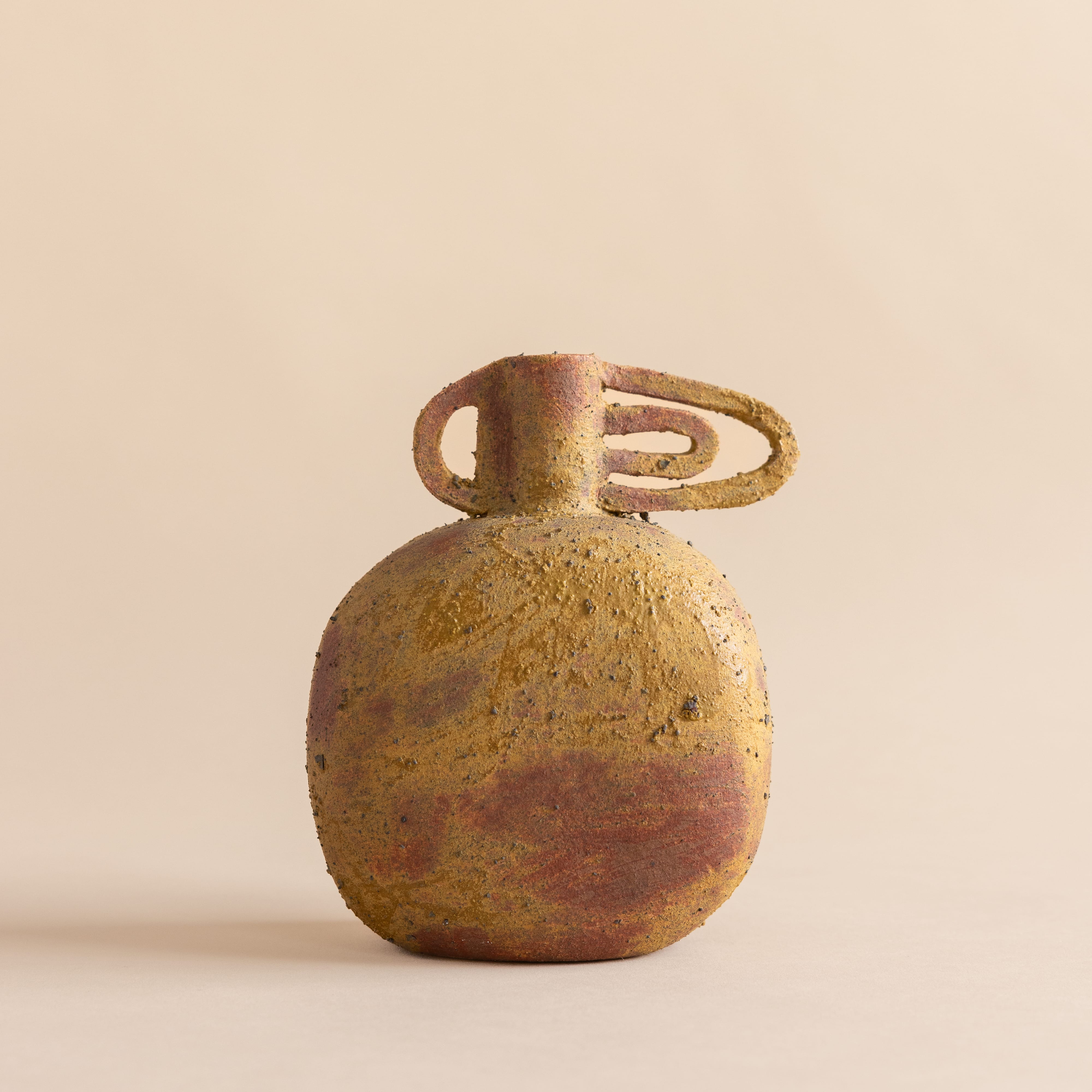 Heyja Do Statement Piece Large Rust Vase by Heyja Do