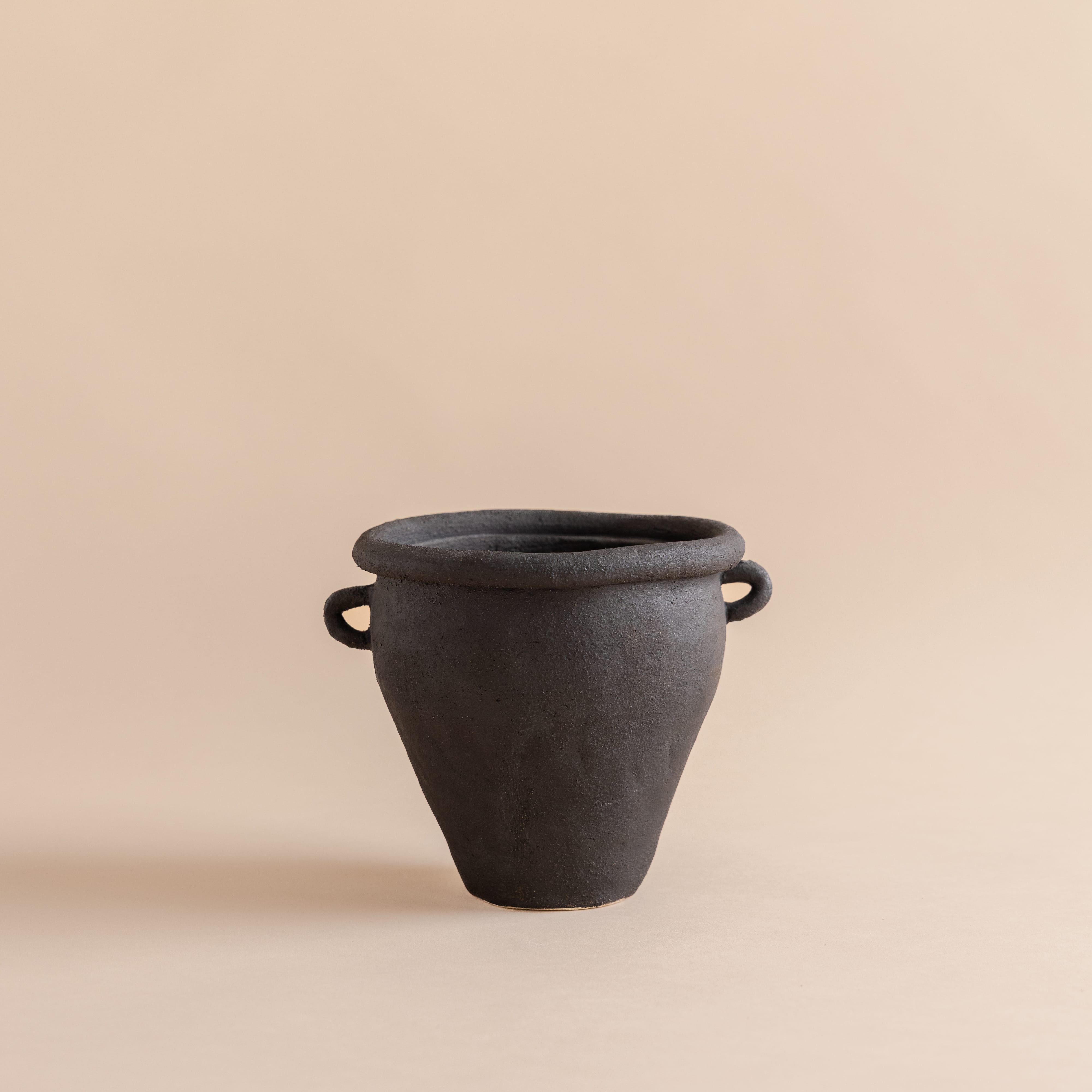 Heyja Do Statement Piece Small Loop Handle Vessel by Heyja Do