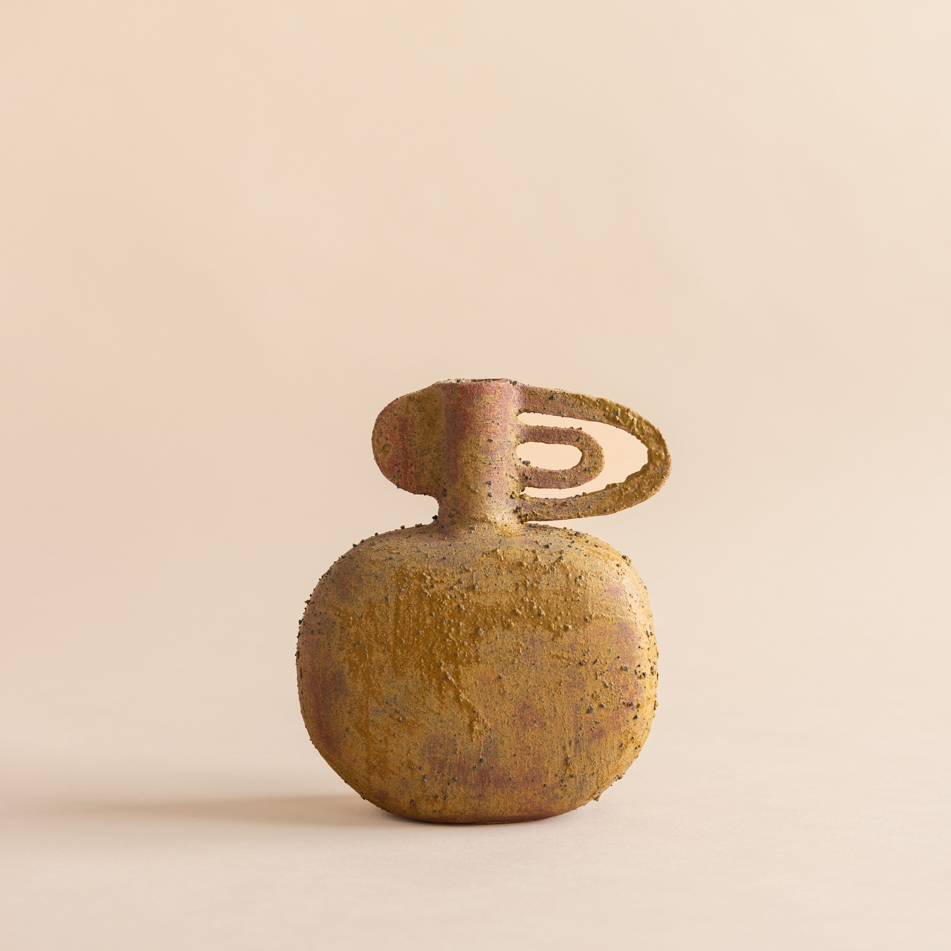 Heyja Do Statement Piece Small Rust Vase by Heyja Do
