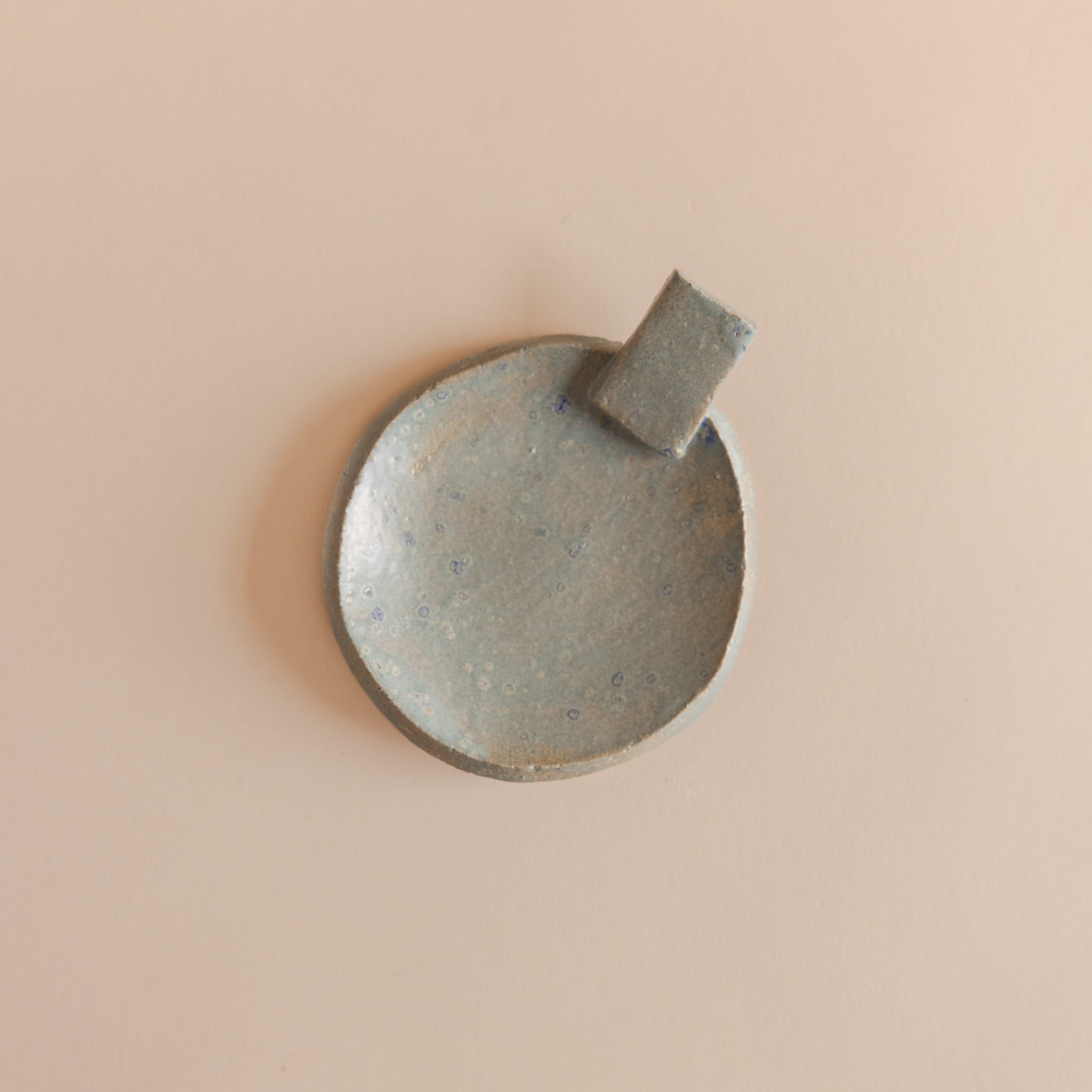 Heyja Do Trays + Catchalls Round / X-Small Green Square Tab Dish by Heyja Do