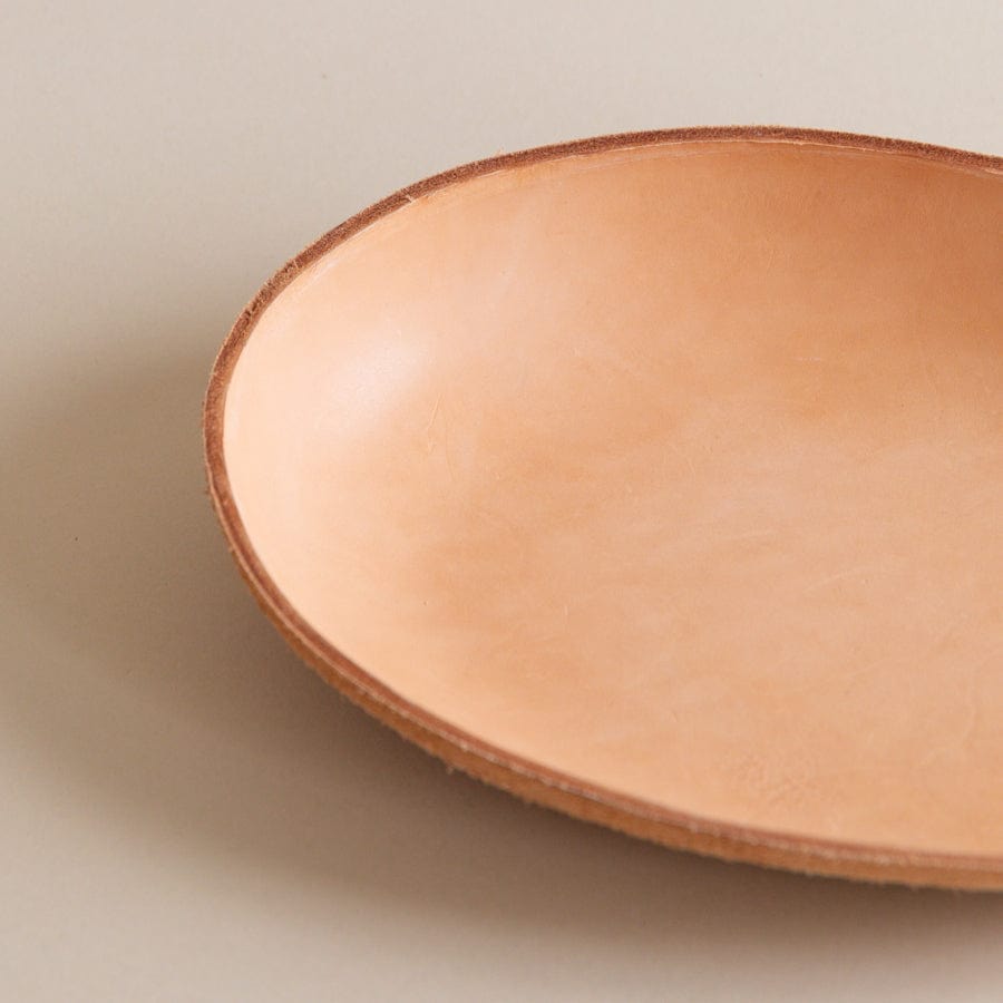 Homa Studios Trays + Catchalls Leather Bowl