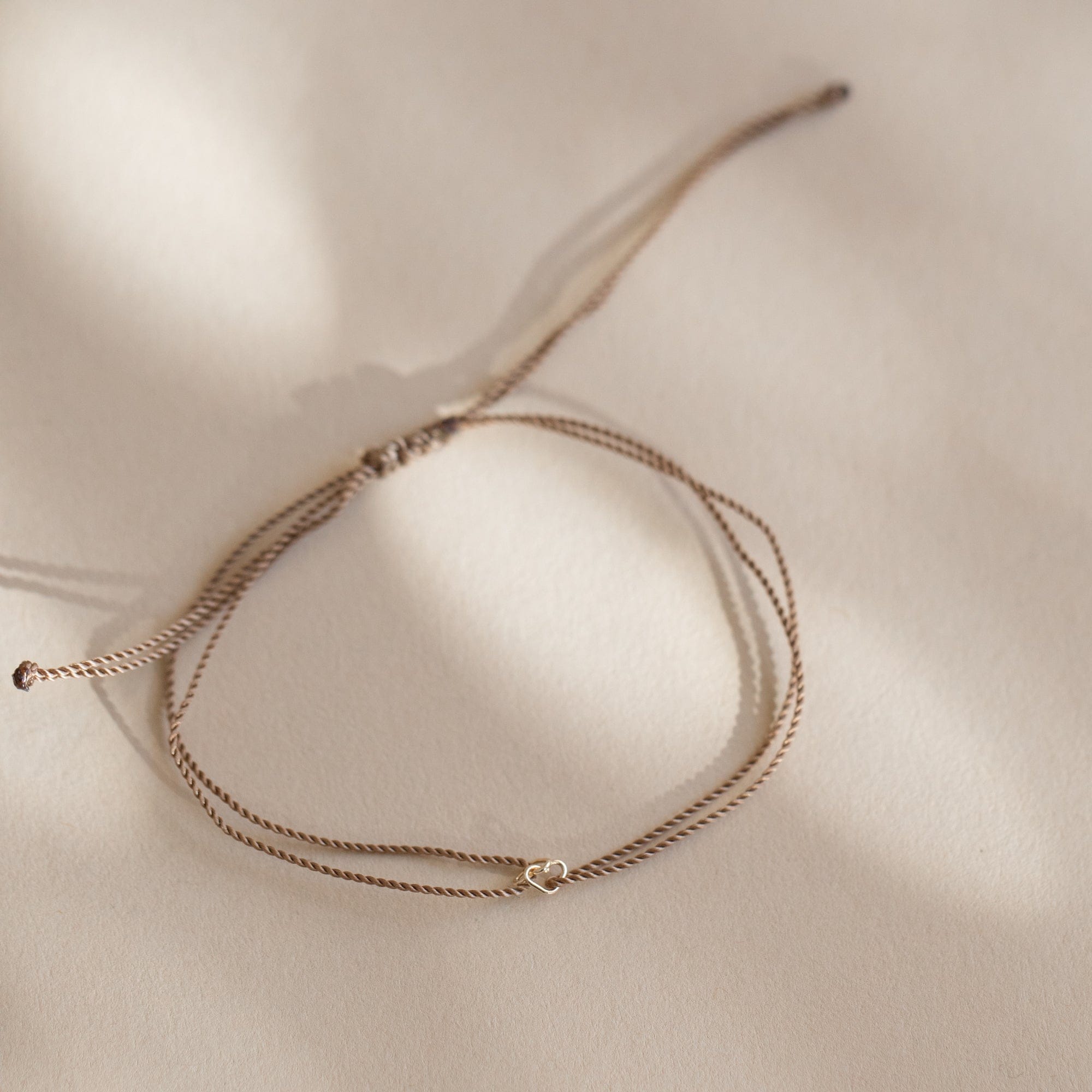 Hortense Jewelry Bracelets Brown Together Forever Cord Bracelet