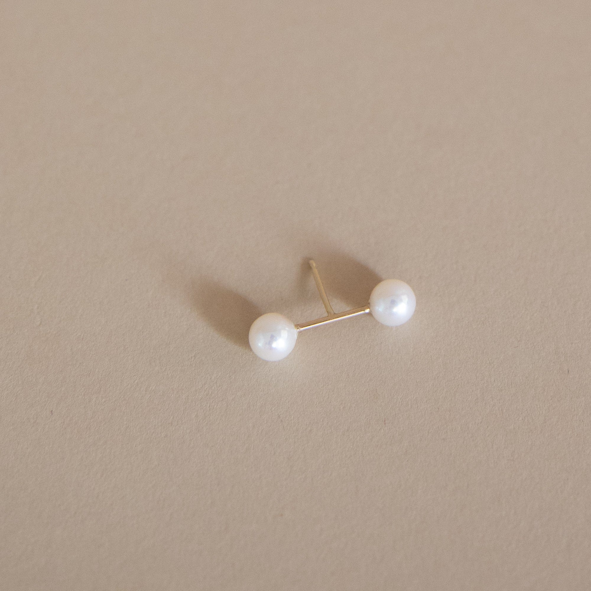 Hortense Jewelry Earrings White Majorette Pearl Earring by Hortense