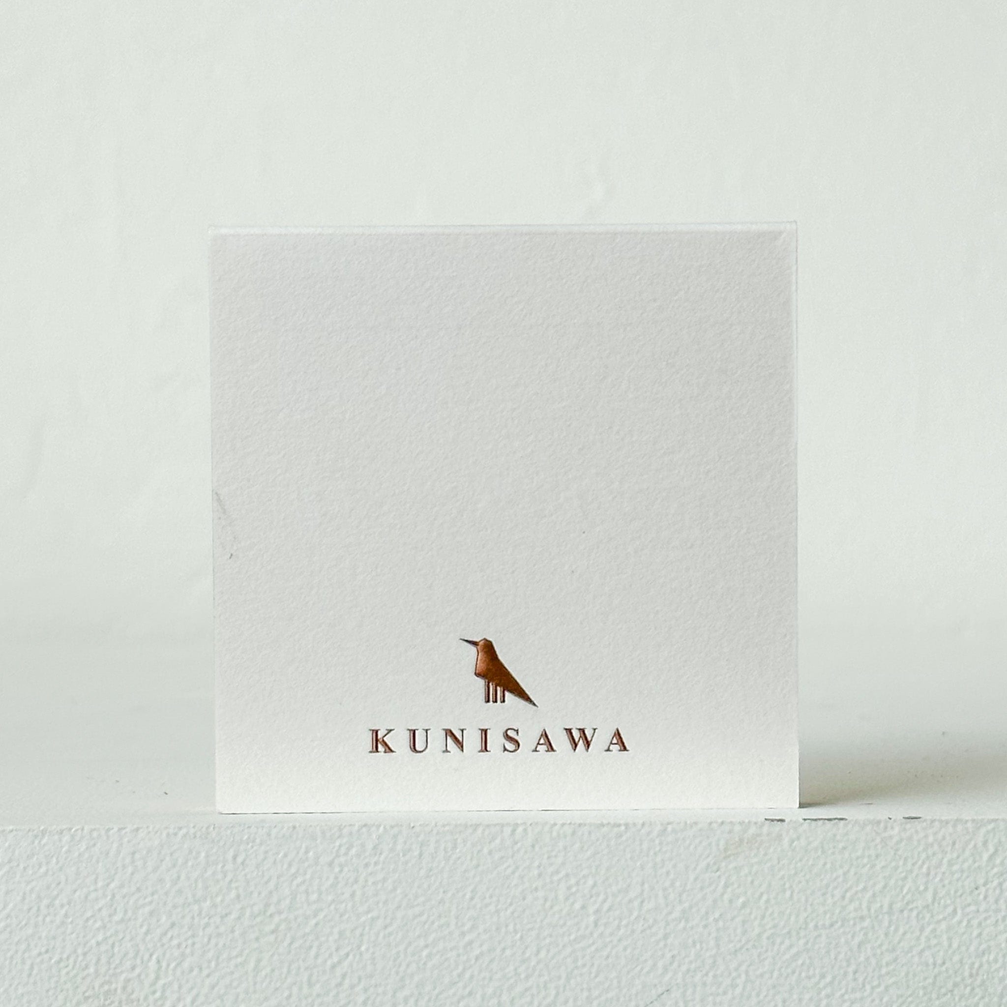 Hot Cool Tokyo Stationery + Notebooks White Kunisawa Sticky Note