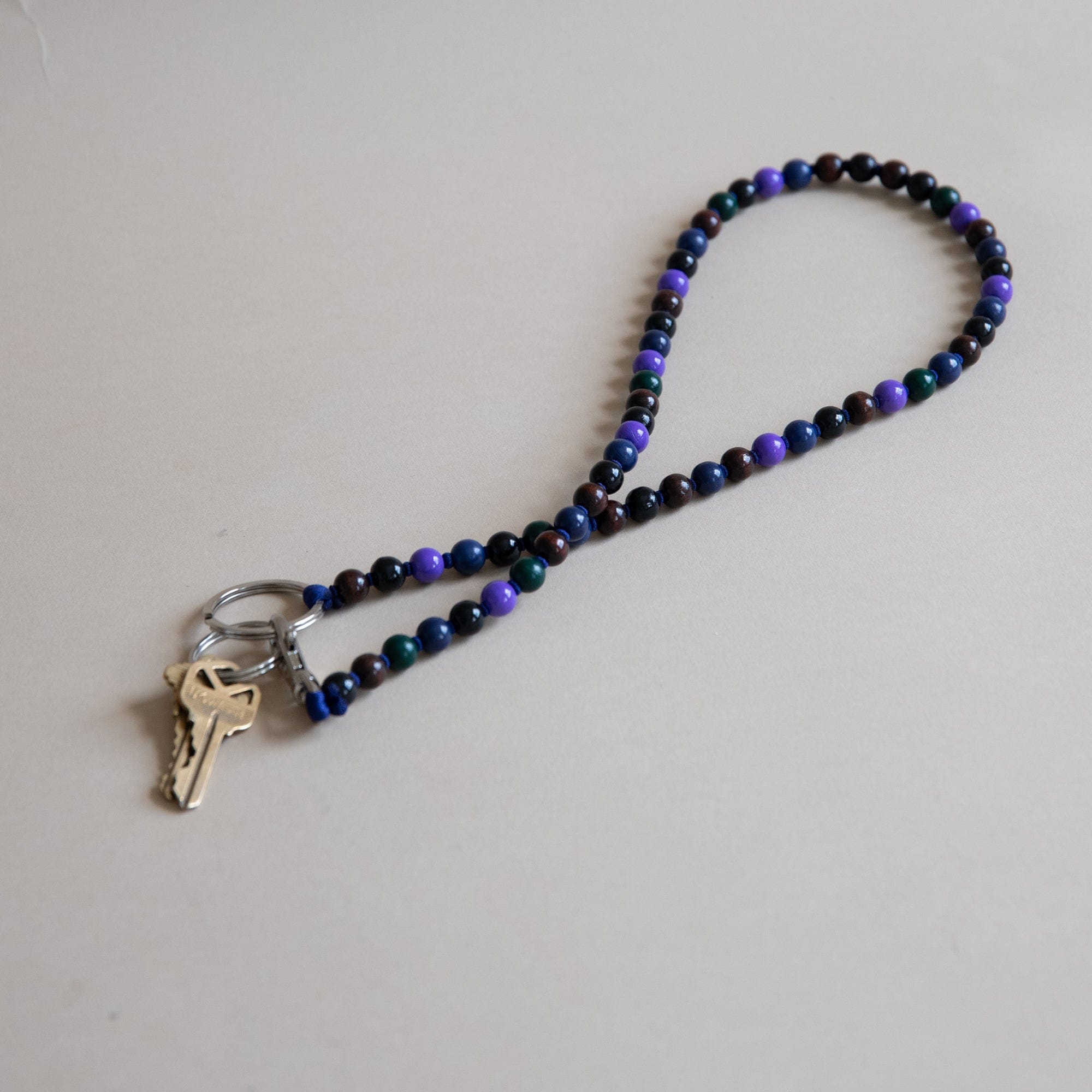 Ina Seifart Keychains Blueberry Long Beaded Keyholder