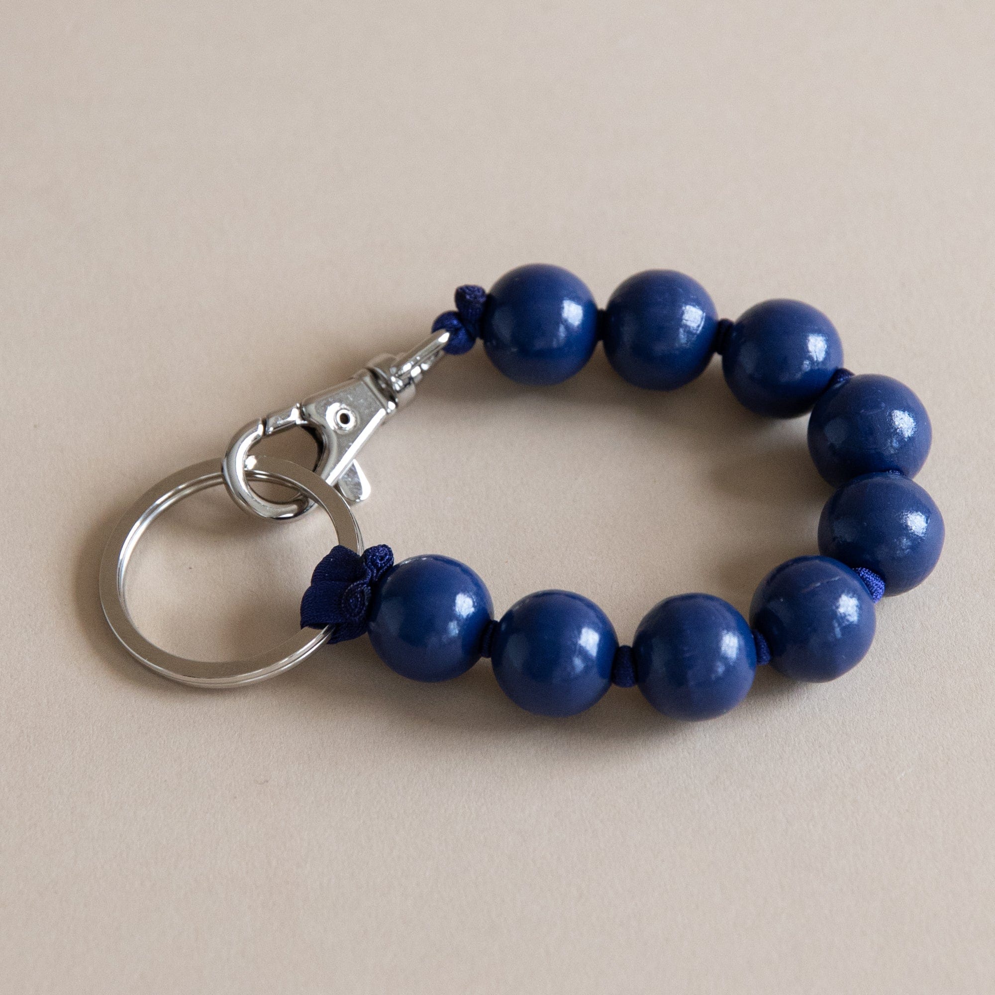 Ina Seifart Keychains Blueberry Short Big Beaded Keyholder