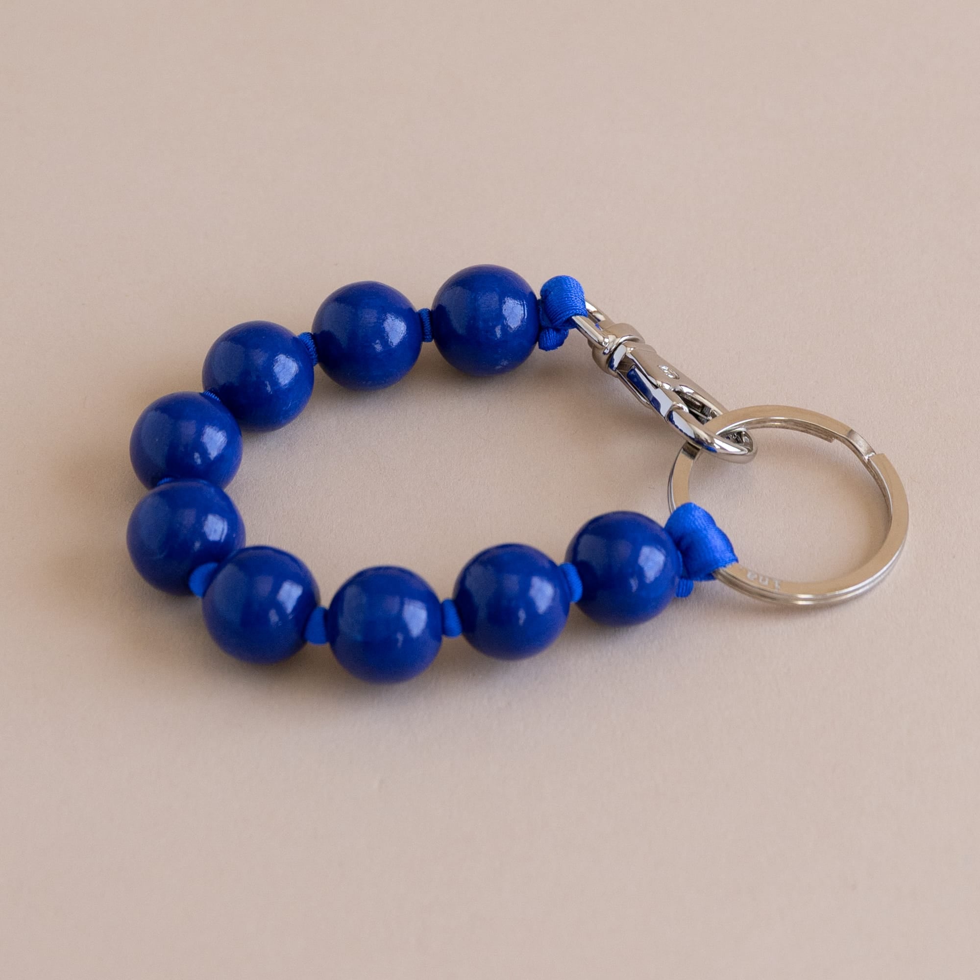 Ina Seifart Keychains Blueberry Short Big Beaded Keyholder