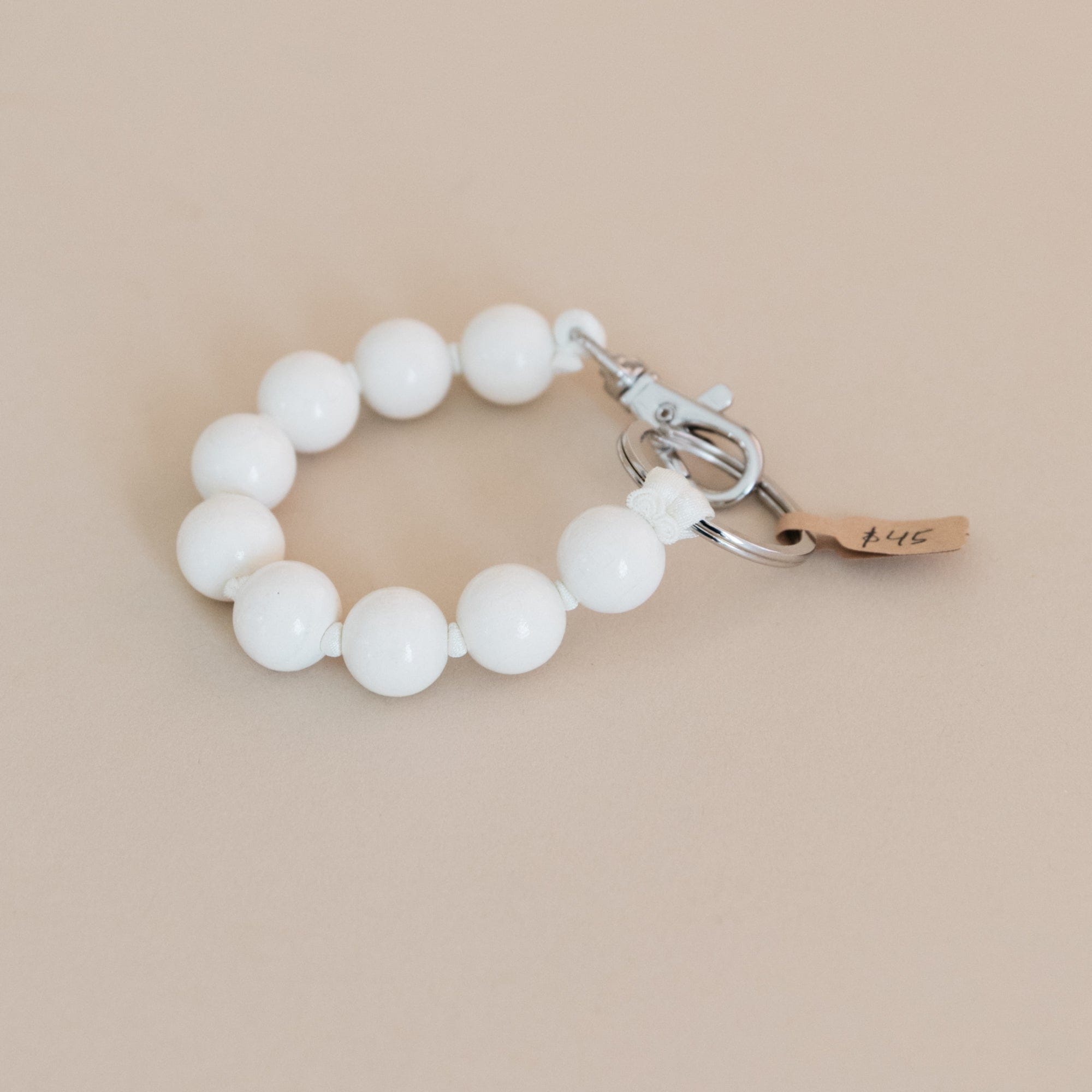 Ina Seifart Keychains Opal Short Big Beaded Keyholder