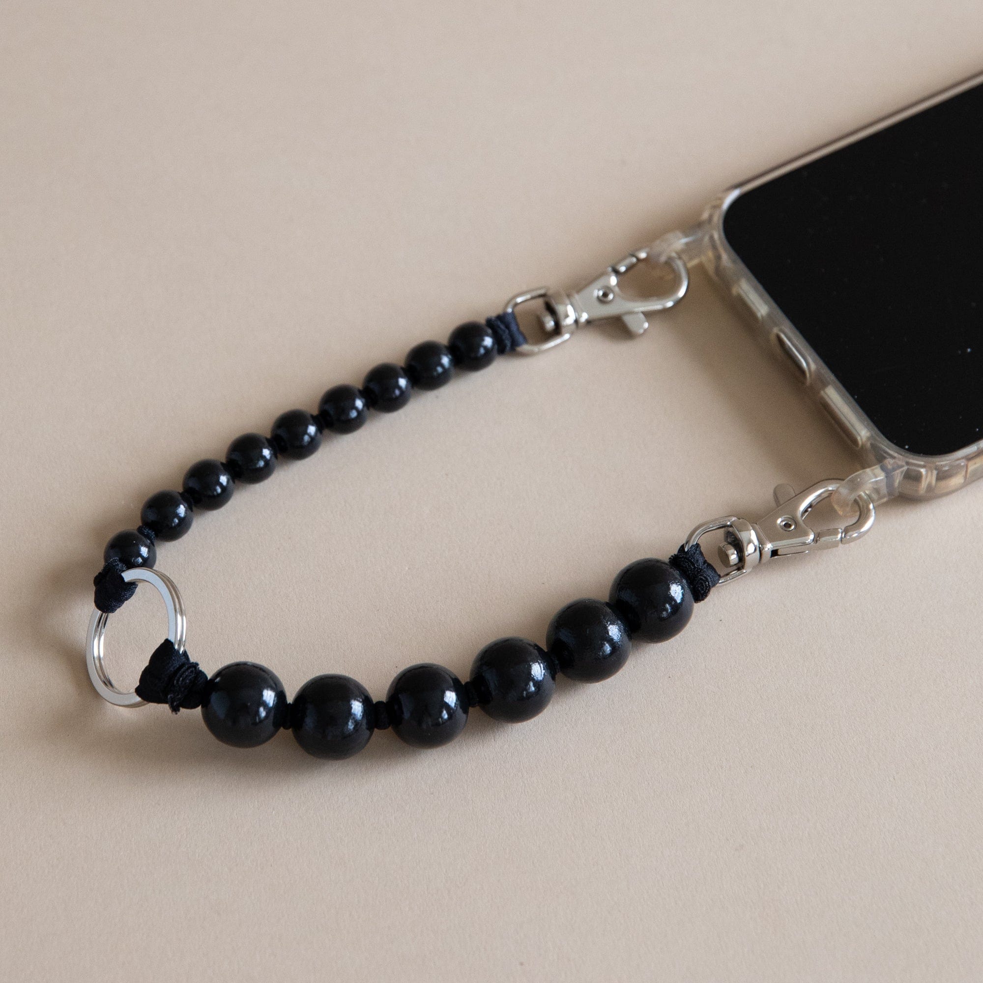 Short Beaded iPhone Wristlet