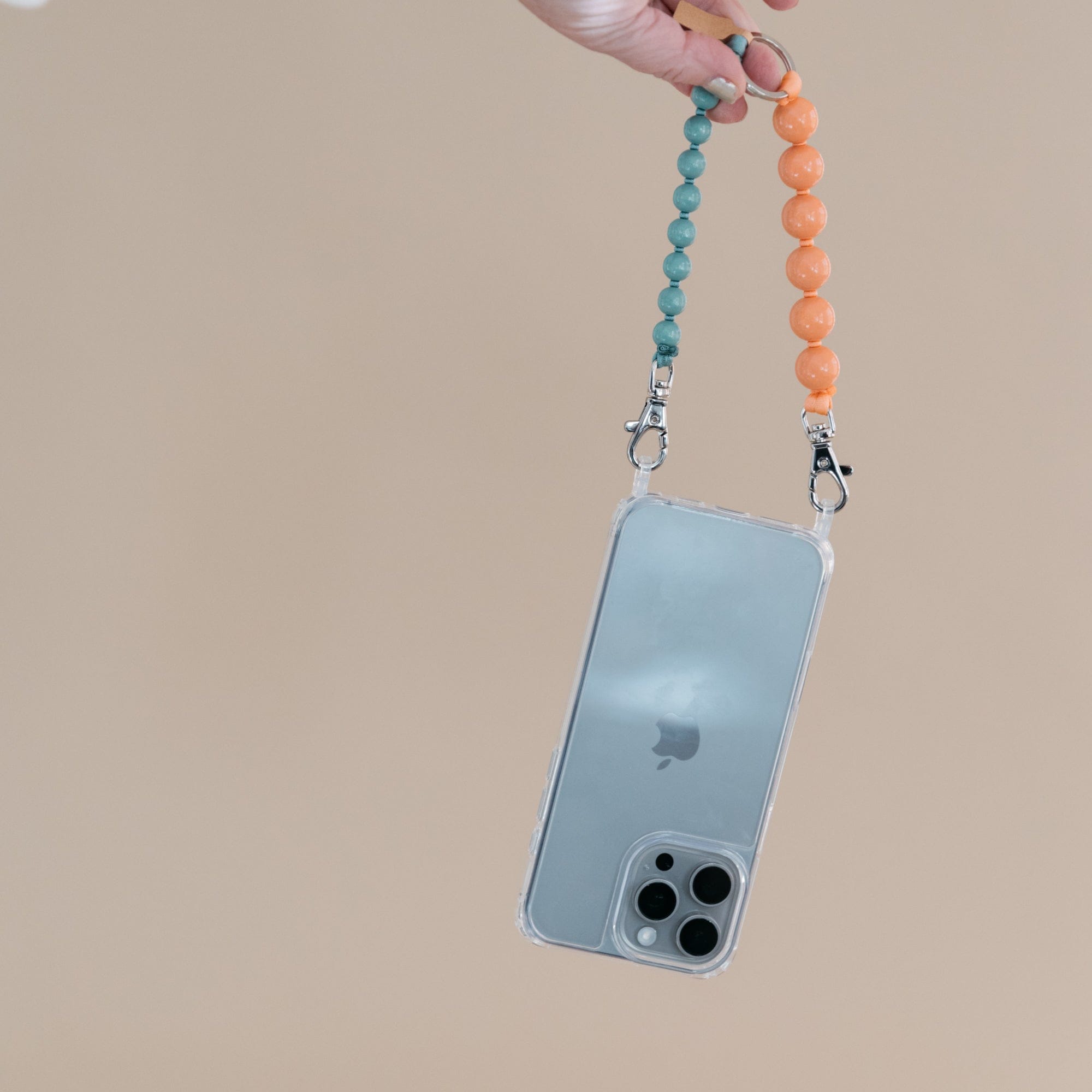 Short Beaded iPhone Wristlet