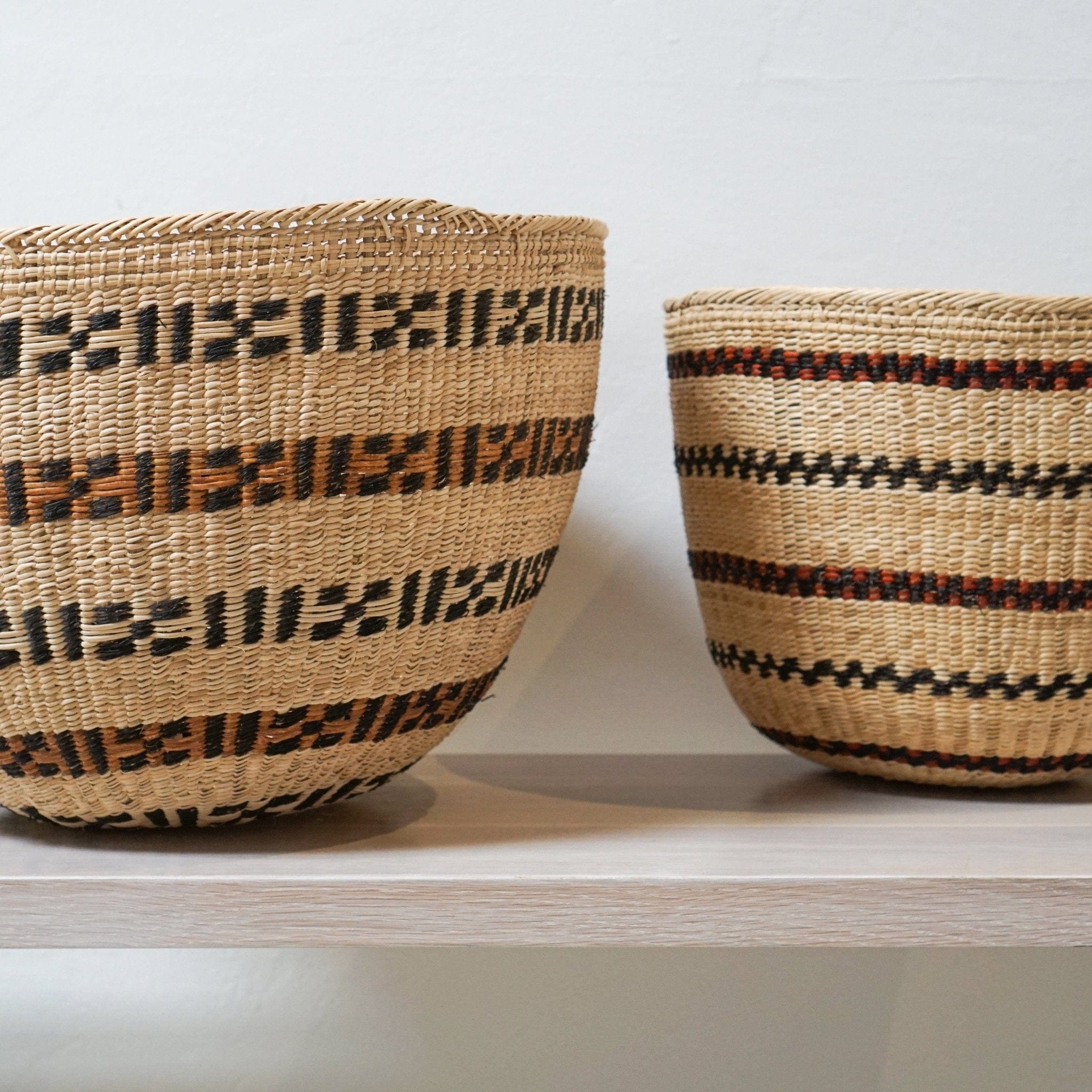 INCAUSA Baskets Wii Basket With Yanomami Painting