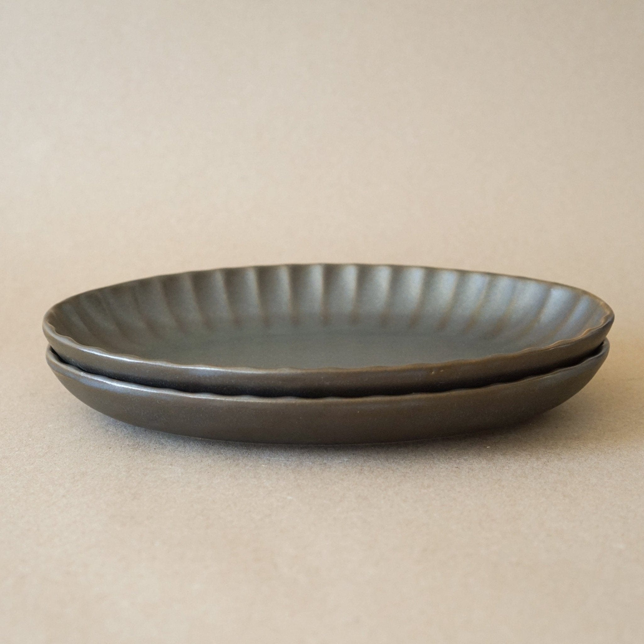 Inku Oval Serving Plate in Seaweed - +COOP