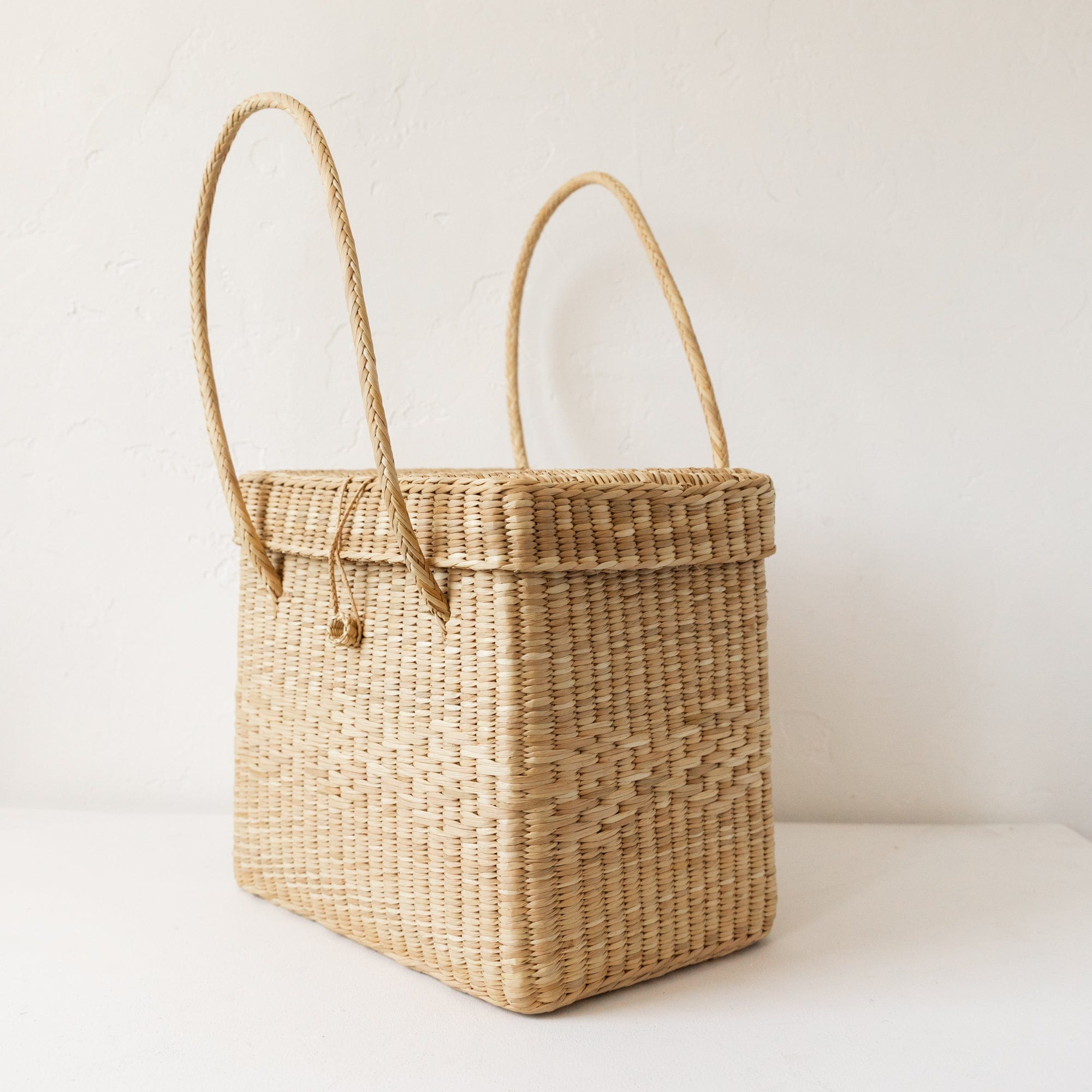 Intiearth Baskets Woven Box Picnic Basket