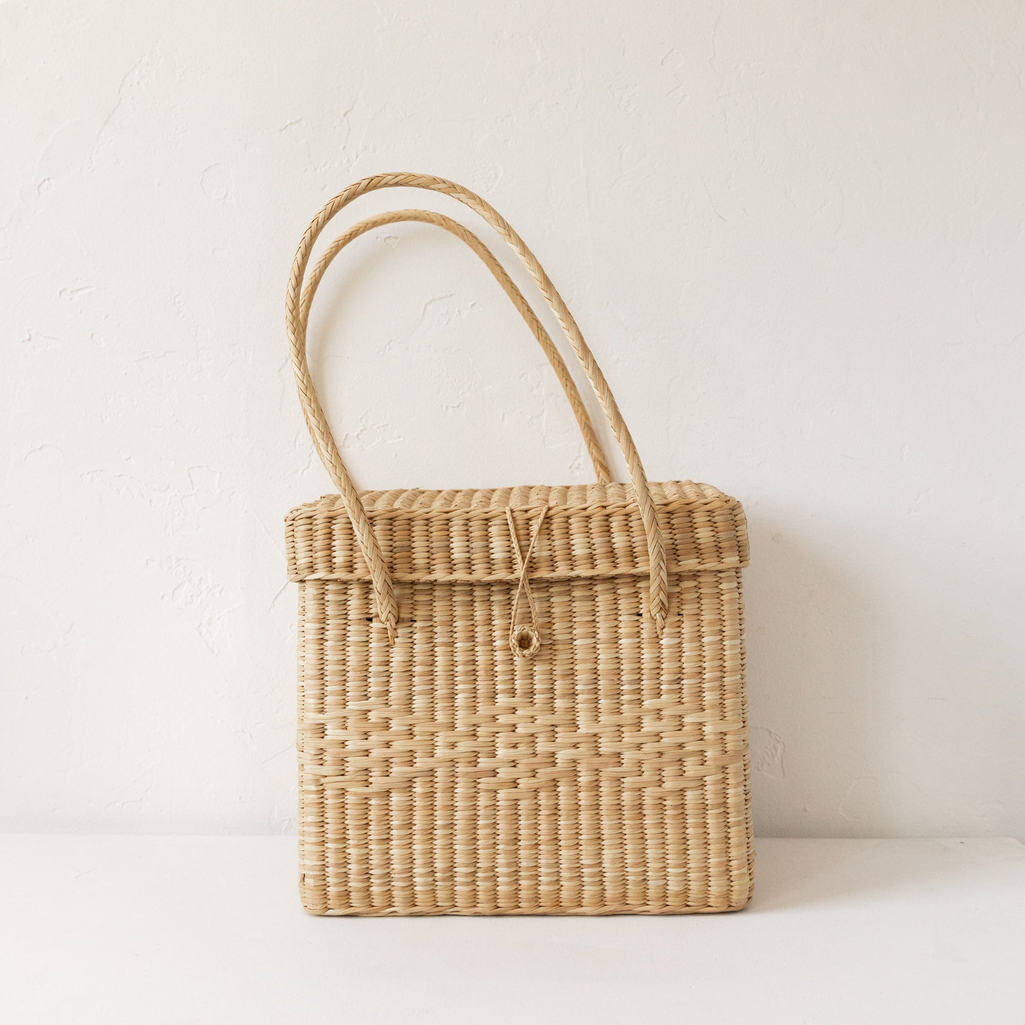 Intiearth Baskets Woven Box Picnic Basket