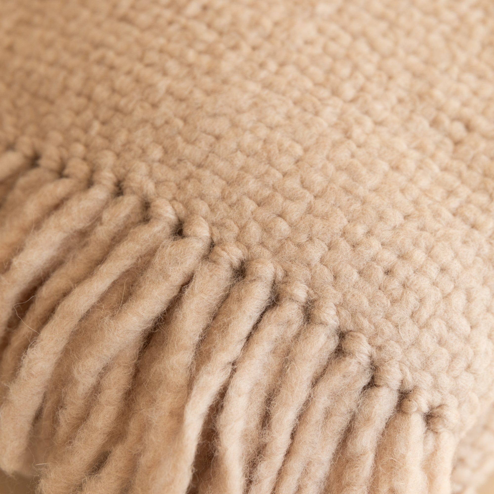 Intiearth Blankets + Throws Plush Blanket in Baby Alpaca and Wool