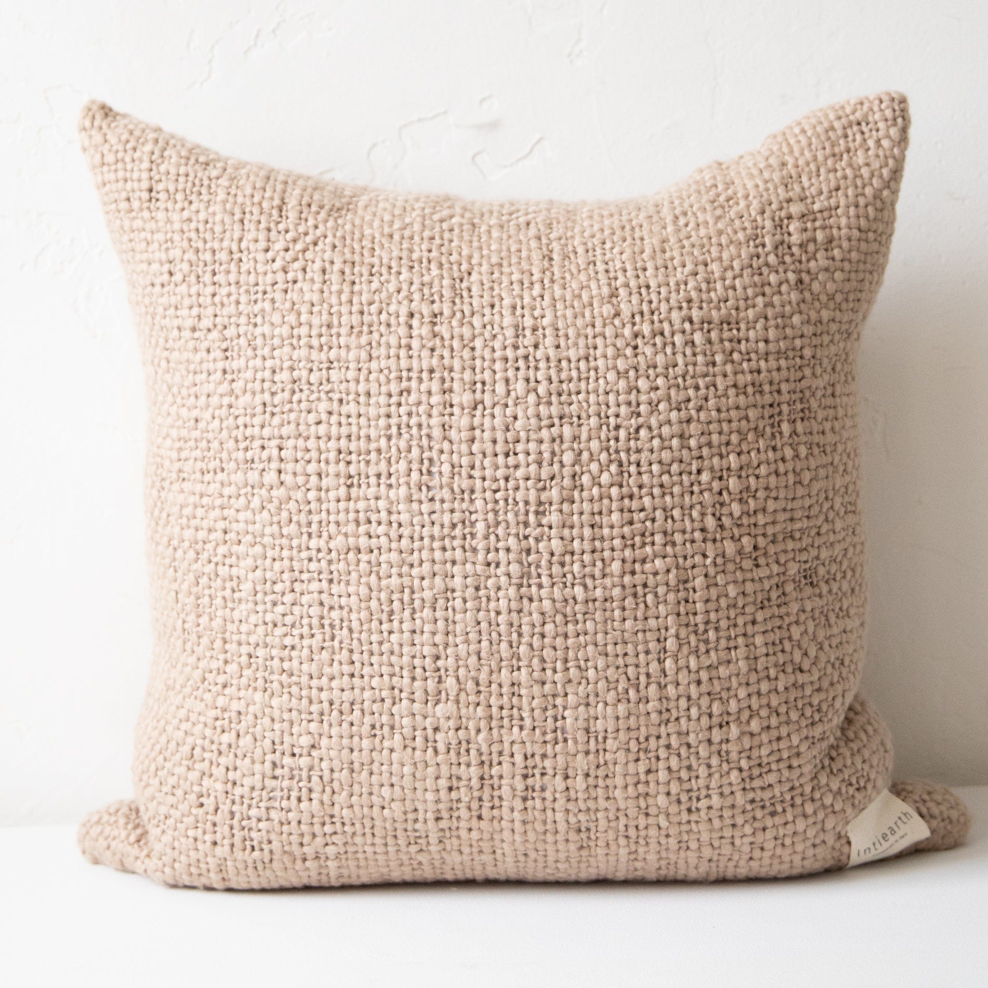 Intiearth Pillows Taupe / 20x20 Caral Textured Pillow