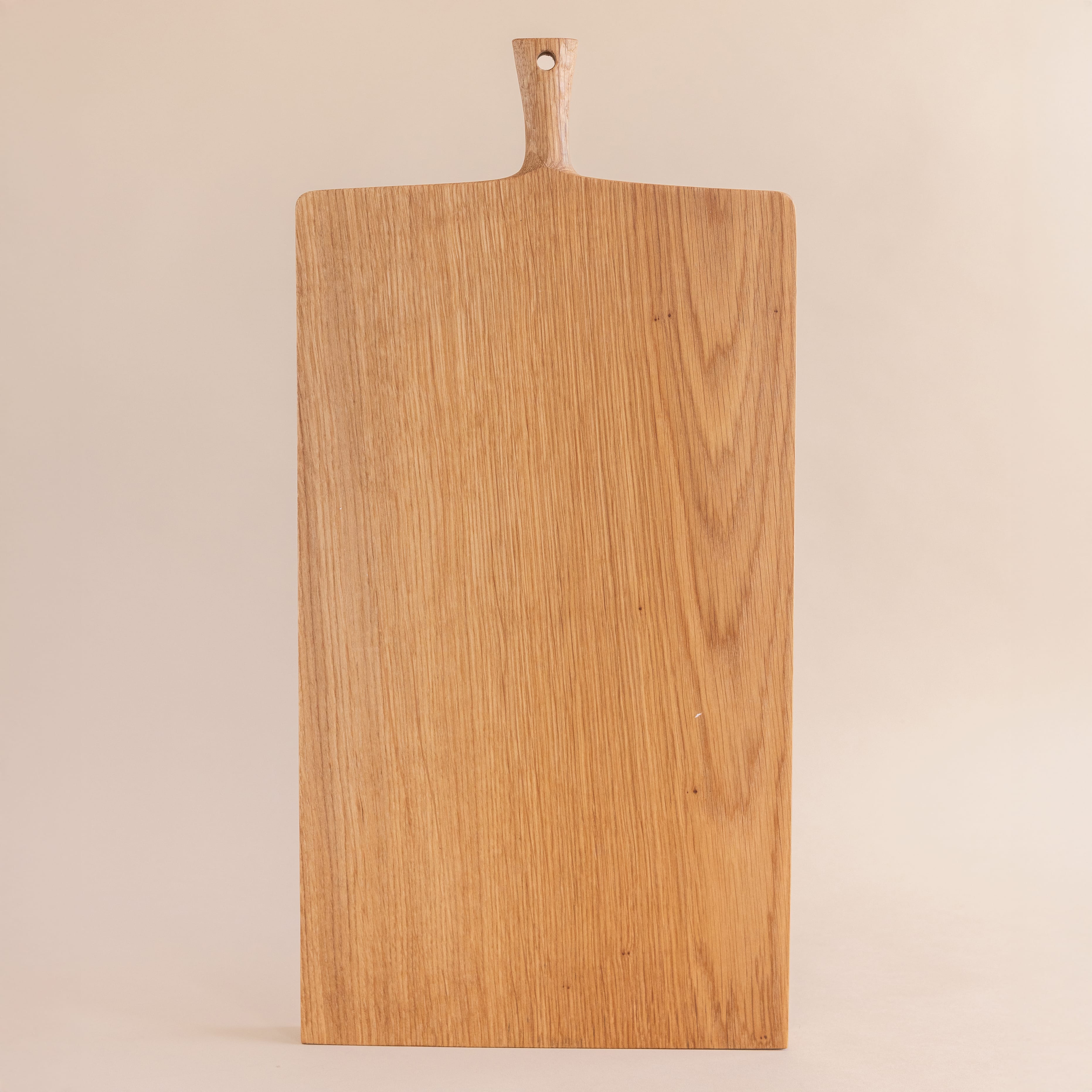 Jamie Gaunt Boards Large Oak Cutting Board with Carved Handle