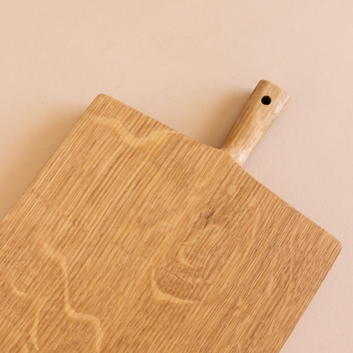 Jamie Gaunt Boards Oak Cutting Board with Carved Handle