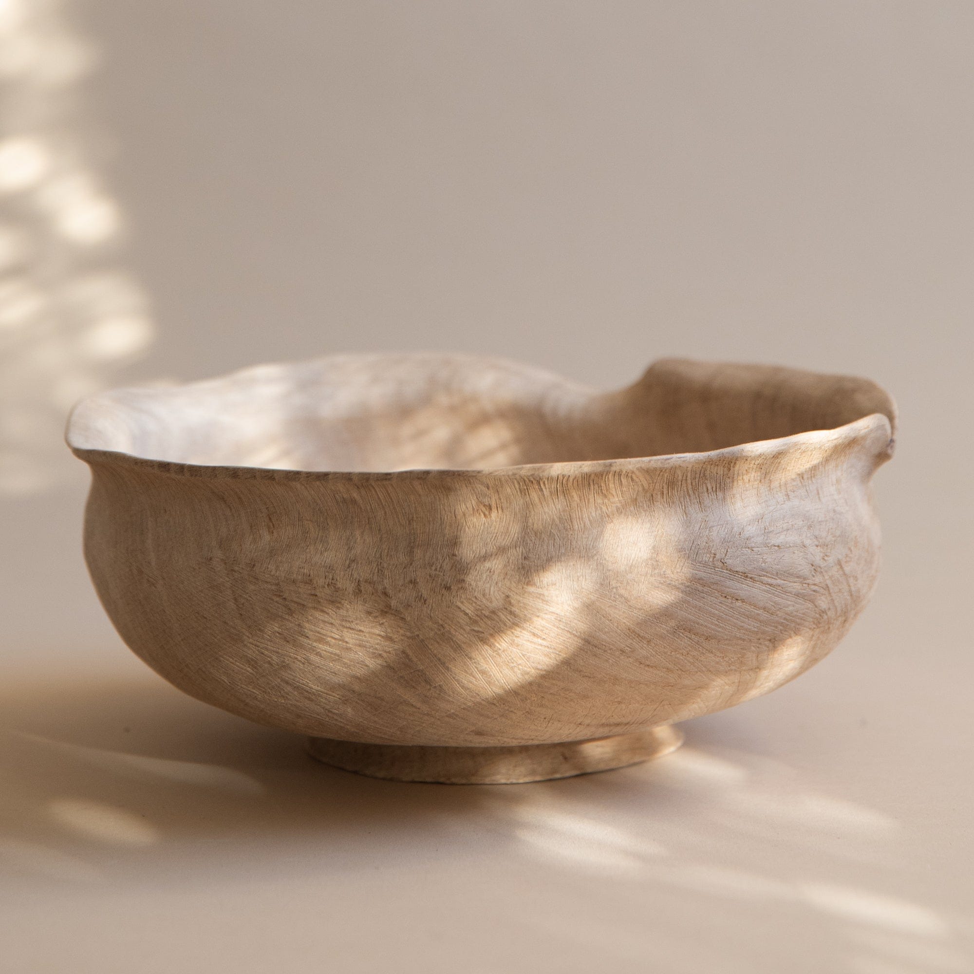 Jamie Gaunt Trays + Catchalls Oak / Medium Stone Bowl in Oak