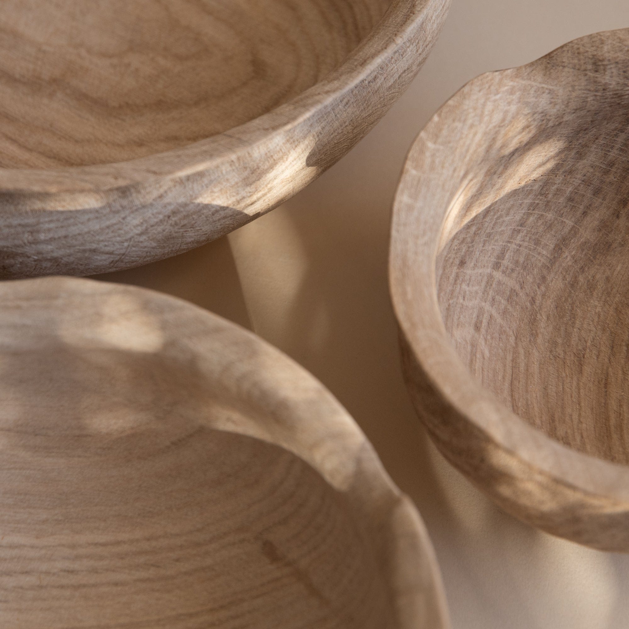 Jamie Gaunt Trays + Catchalls Stone Bowl in Oak