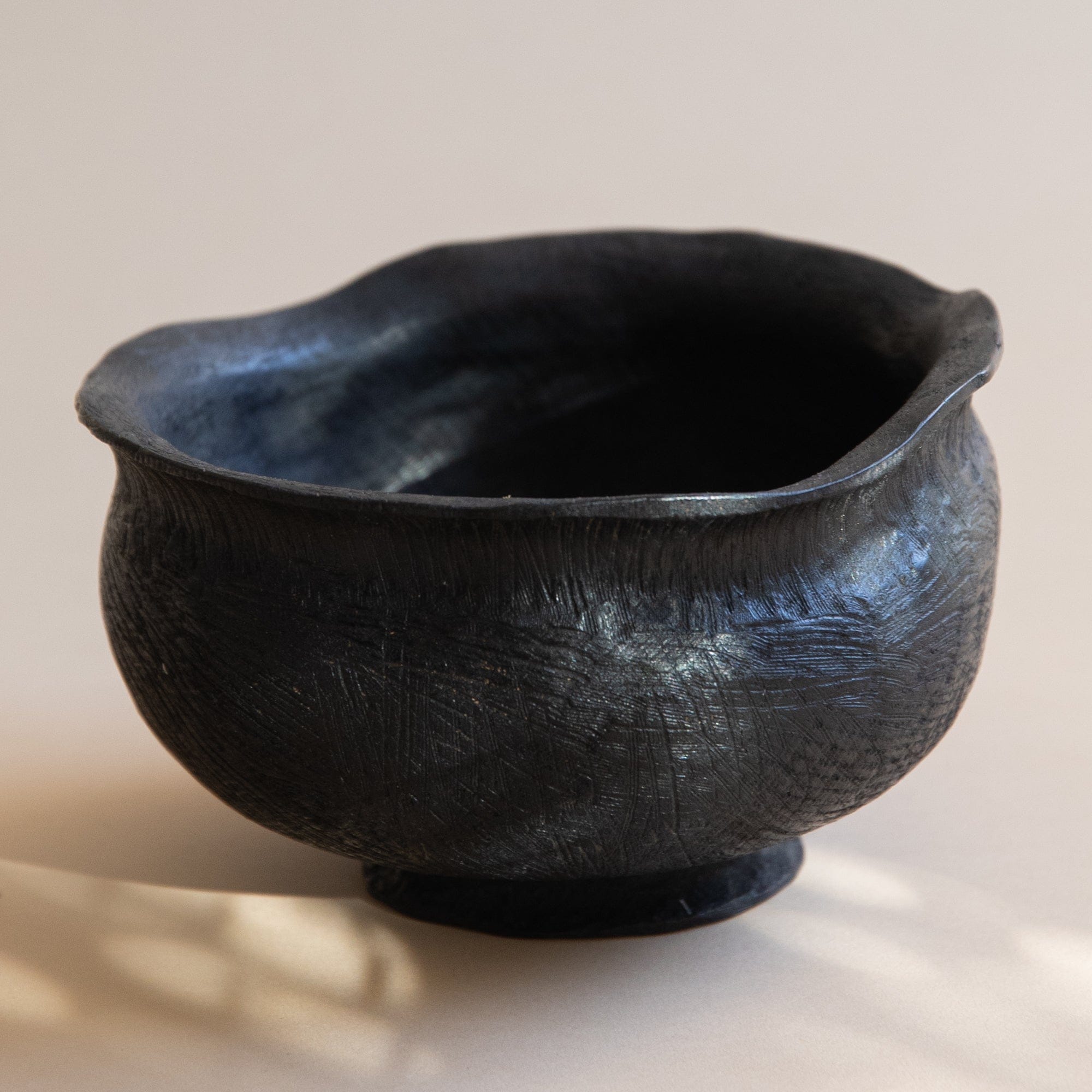 Jamie Gaunt Trays + Catchalls Stone Bowl in Oak