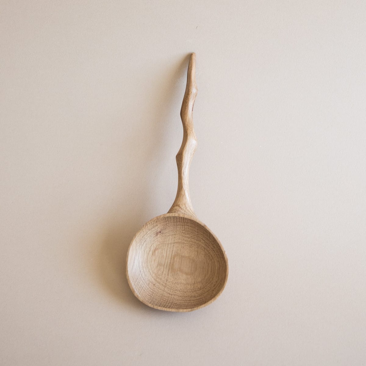 Jamie Gaunt Utensils Spoon with Crooked Handle in Oak