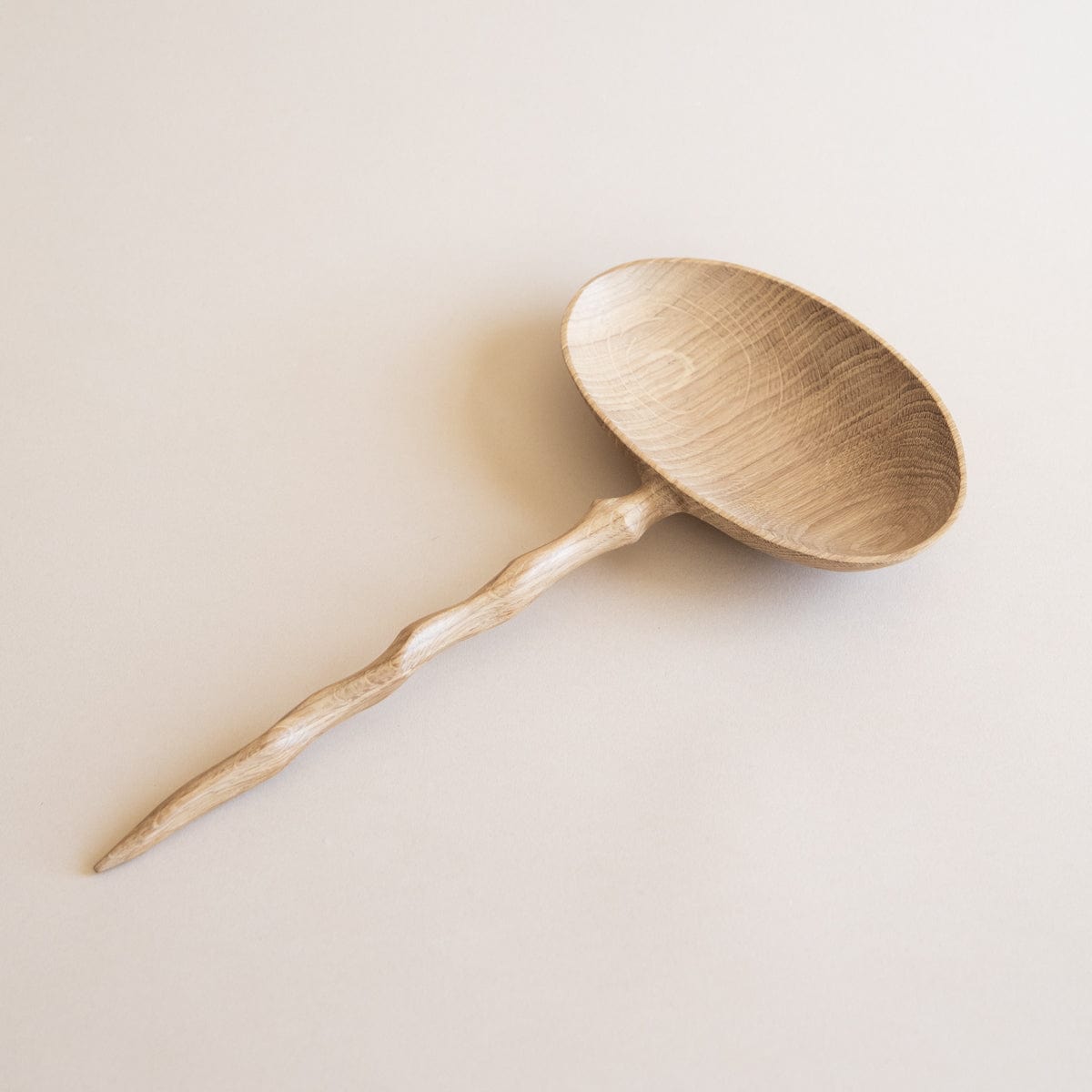 Jamie Gaunt Utensils Spoon with Crooked Handle in Oak