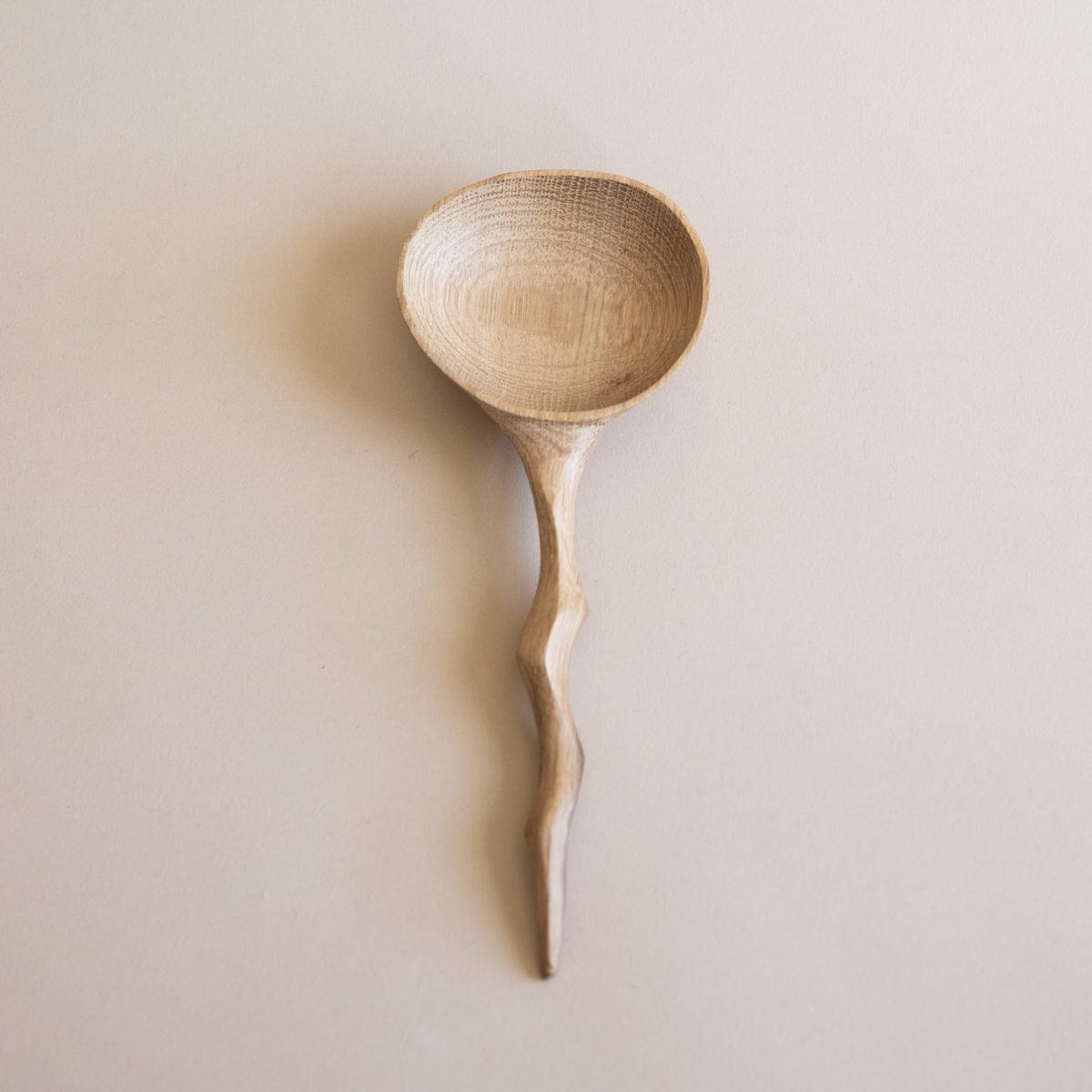 Jamie Gaunt Utensils Spoon with Crooked Handle in Oak