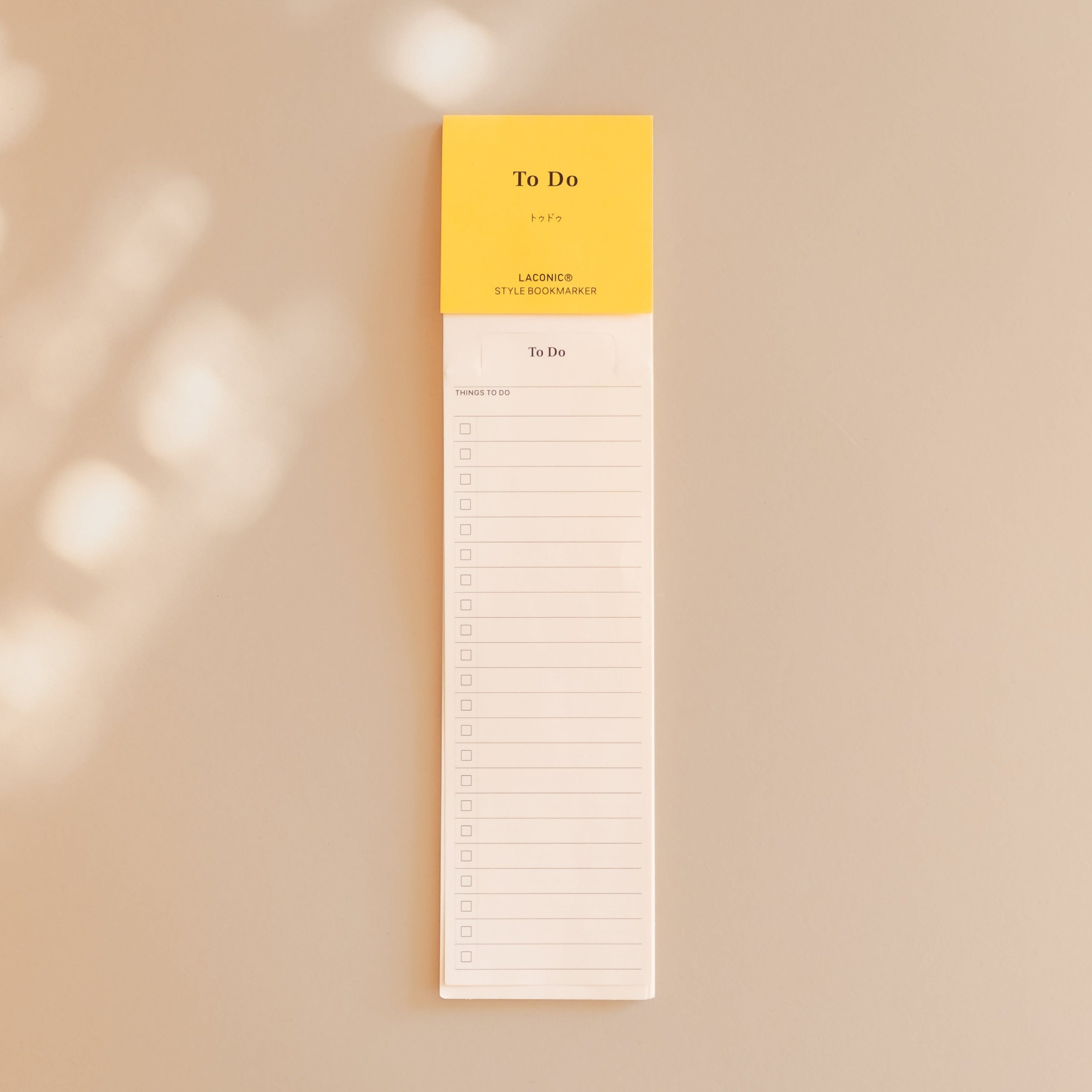 JPT America Stationery + Notebooks To Do To Do List Bookmark