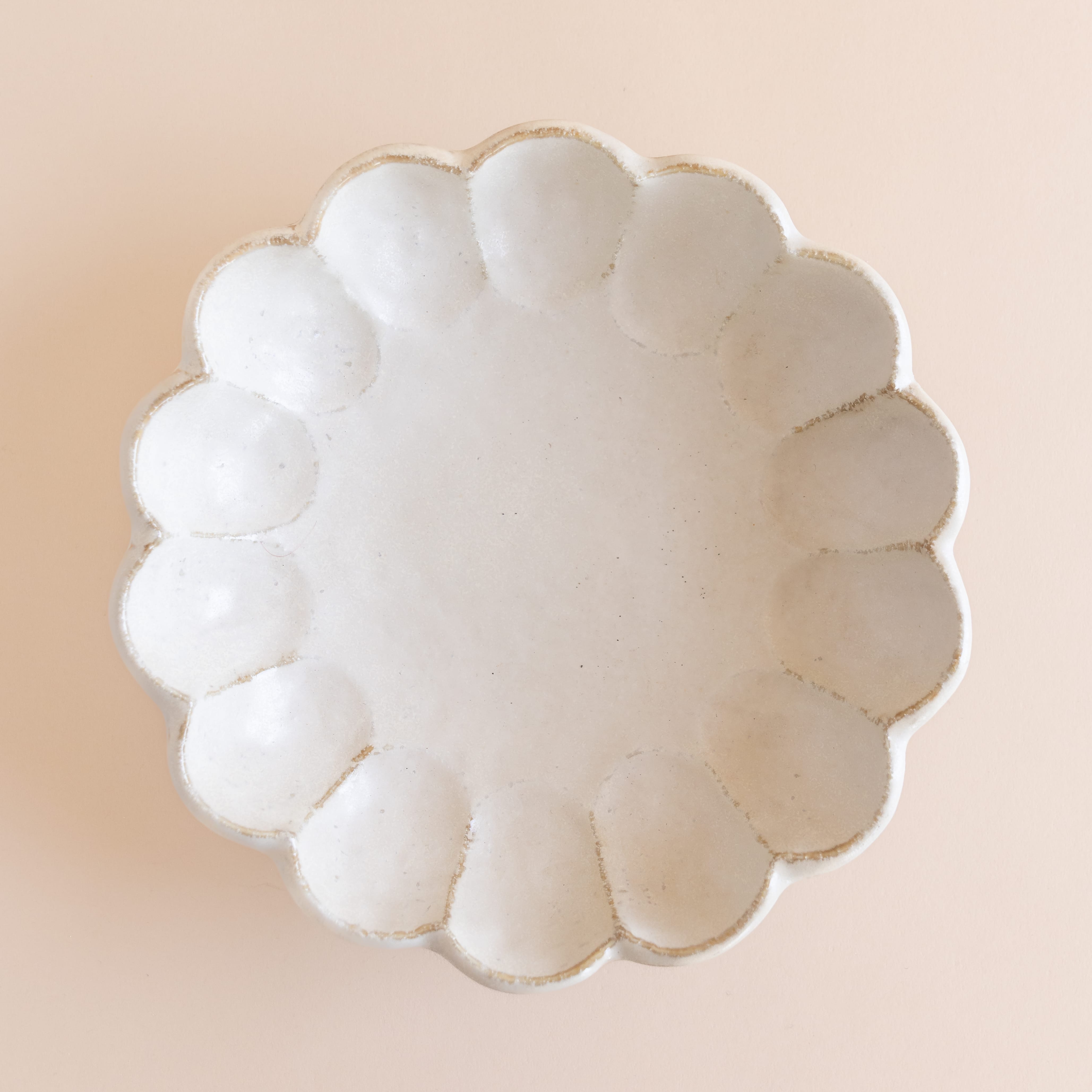 Kanesho Toki Dinnerware White / 9.5" Rinka Bowls