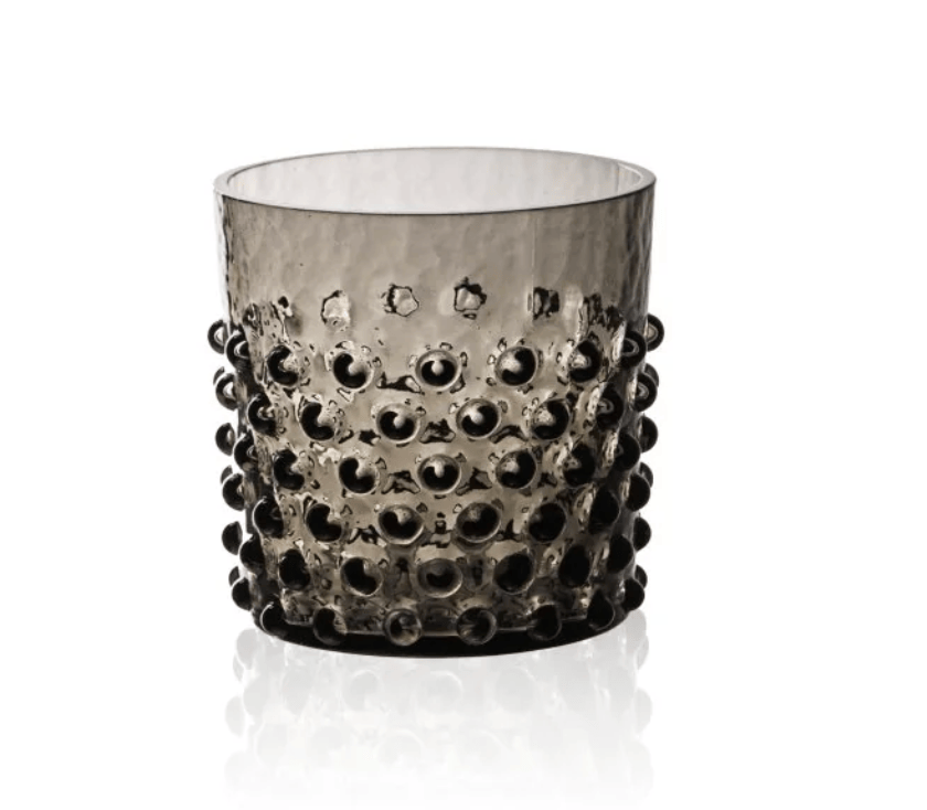 Klimchi Drinkware Black Smoke / Short Klimchi Hobnail Tumblers