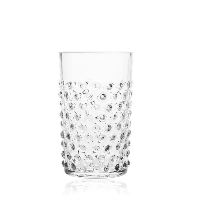 Klimchi Drinkware Crystal / Medium Klimchi Hobnail Tumblers