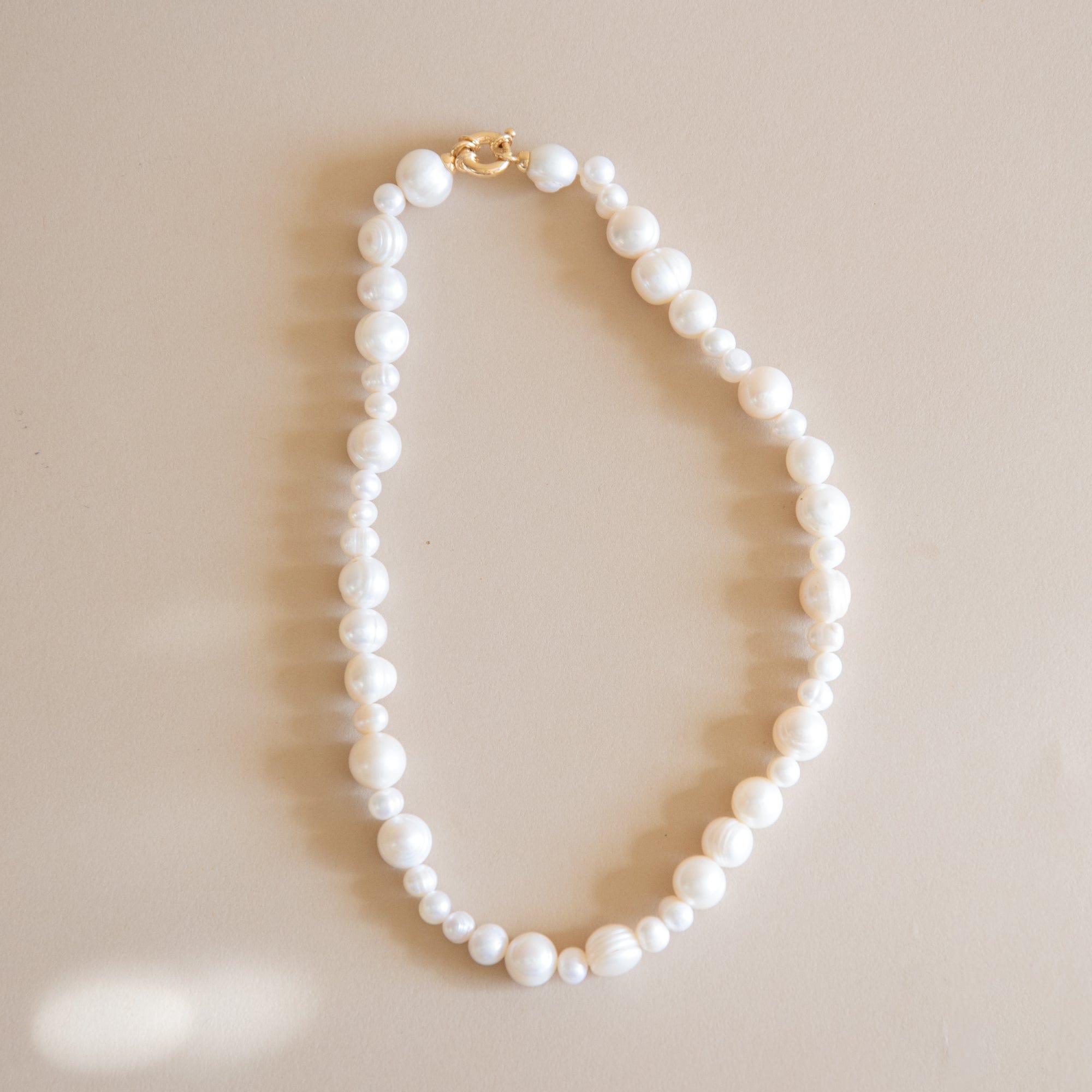 Labro Necklaces Quattordici Necklace in Freshwater Pearl