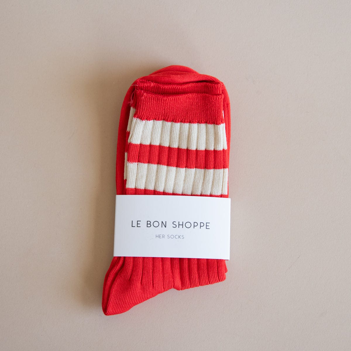 Le Bon Her Varsity Socks - +COOP