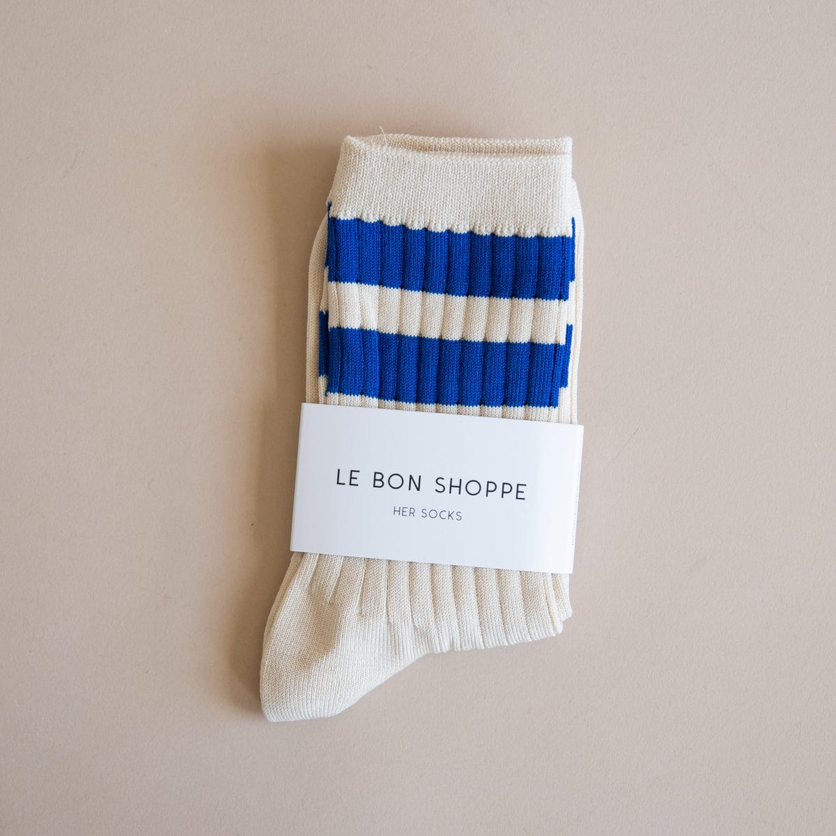 Le Bon Shoppe Socks Azure Le Bon Her Varsity Socks