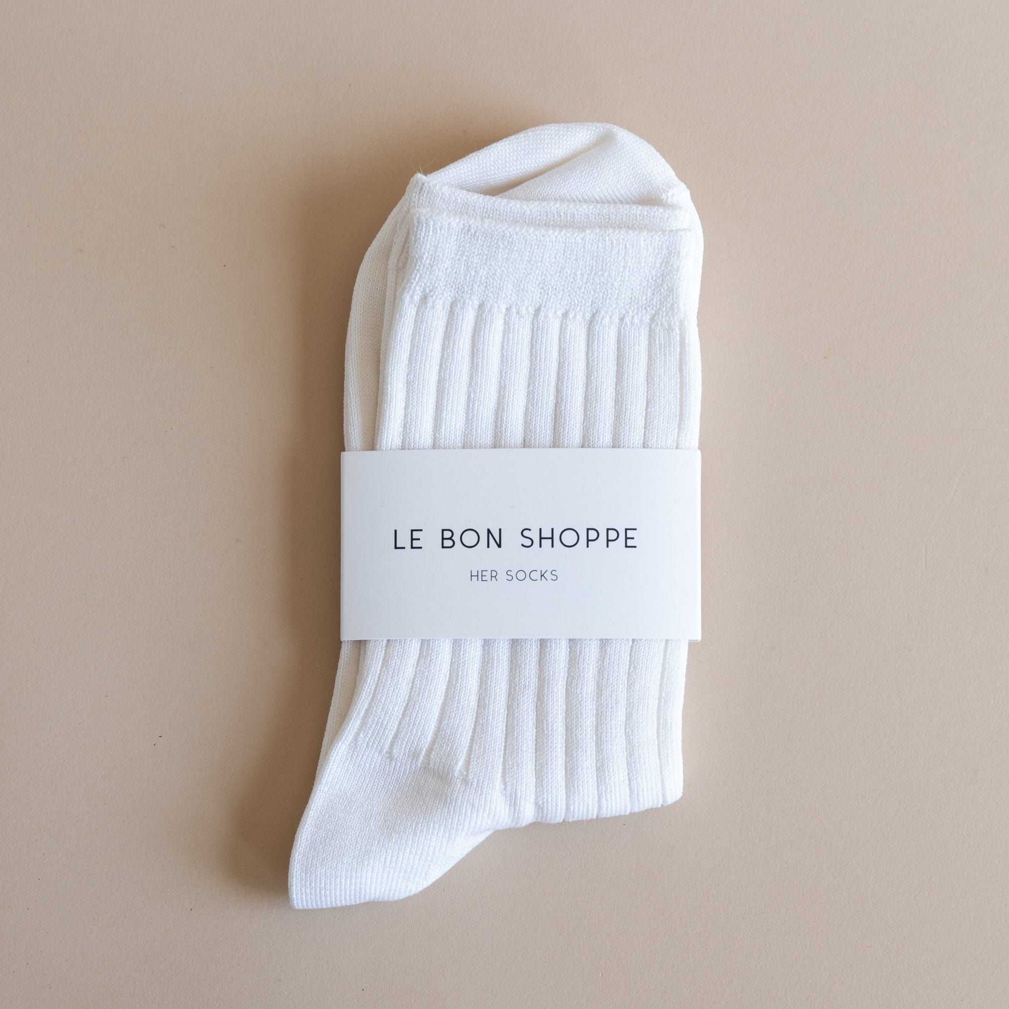 Le Bon Shoppe Socks Classic White Le Bon Her Socks