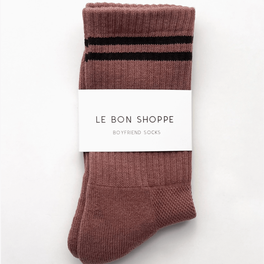 Le Bon Shoppe Socks Clay Le Bon Boyfriend Socks