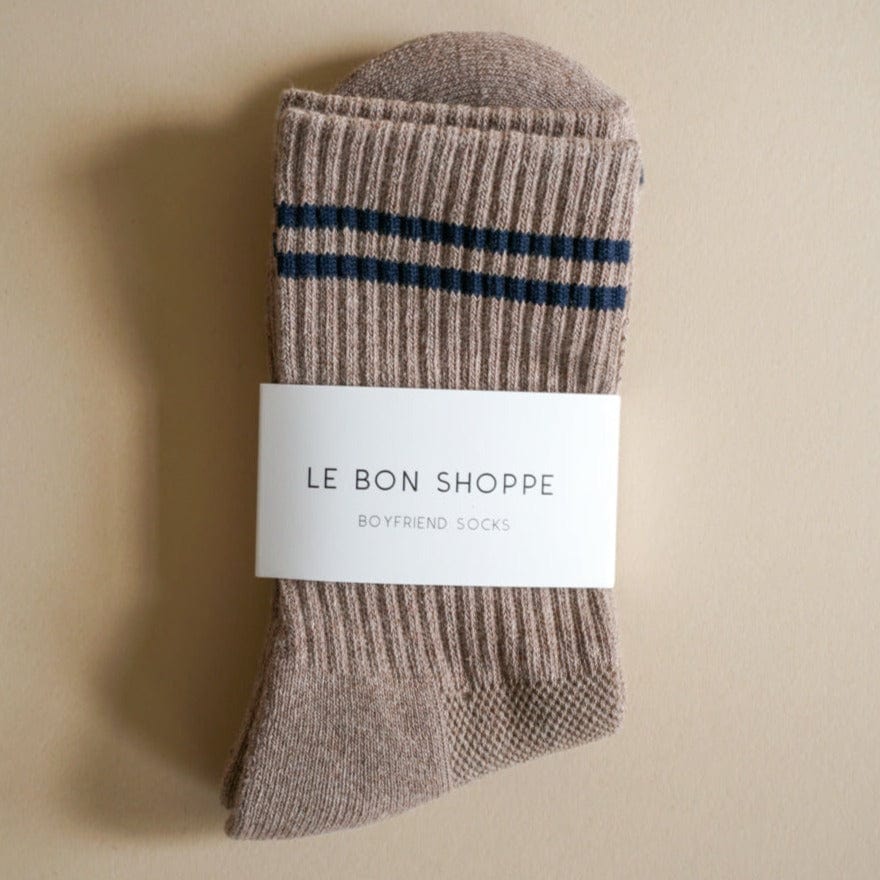 Le Bon Shoppe Socks Cocoa Le Bon Boyfriend Socks