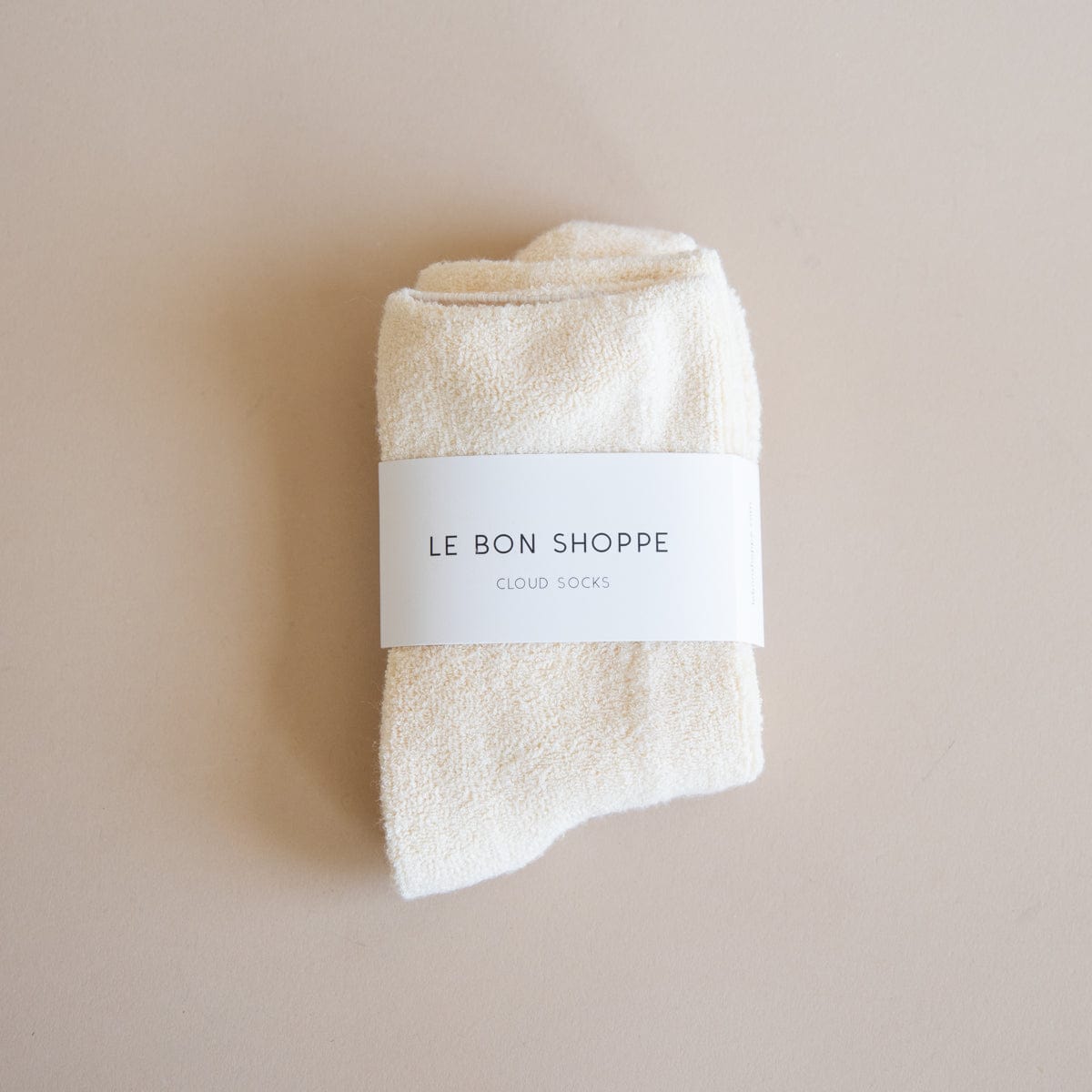 Le Bon Shoppe Socks Ecru Le Bon Cloud Socks