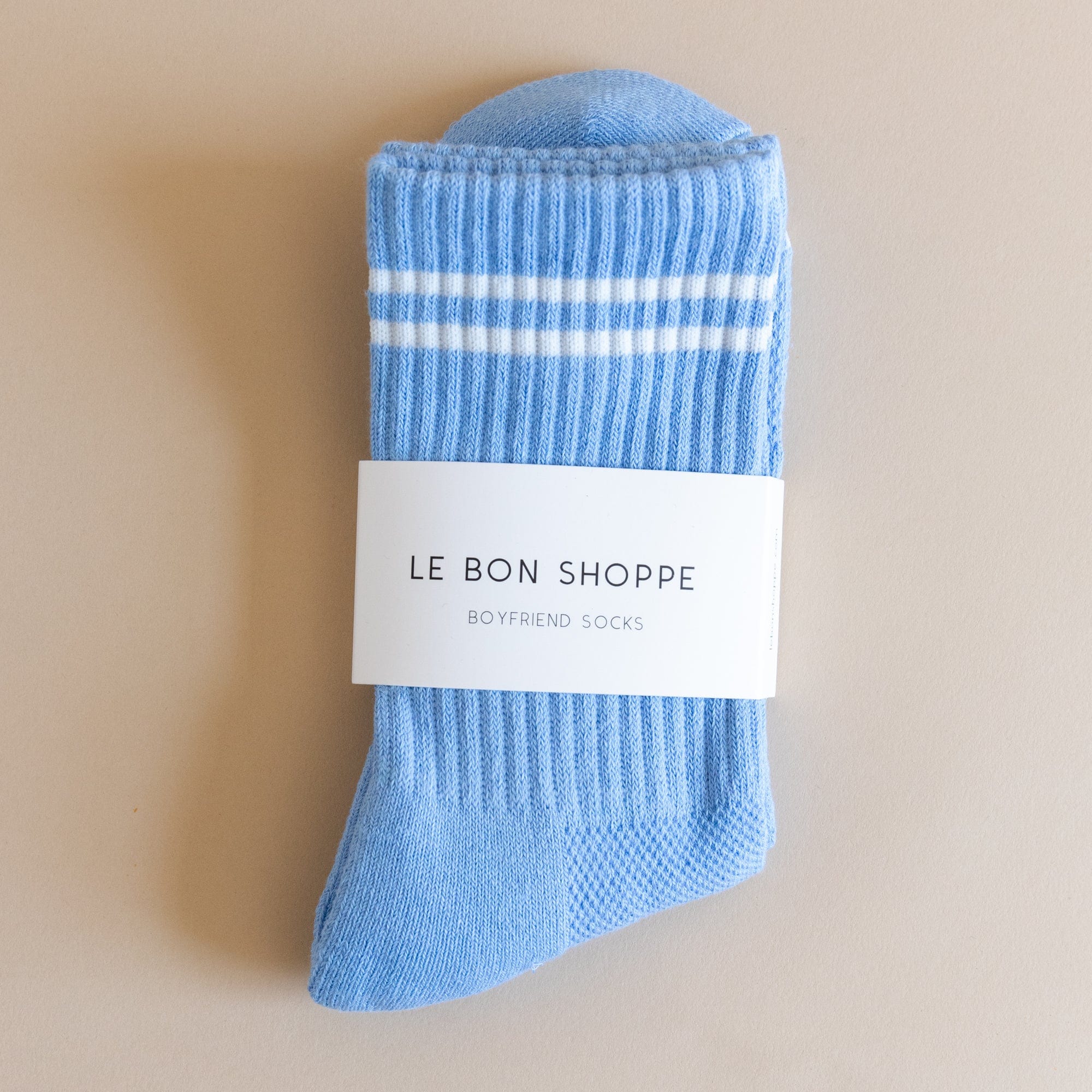 Le Bon Shoppe Socks French Blue Le Bon Boyfriend Socks