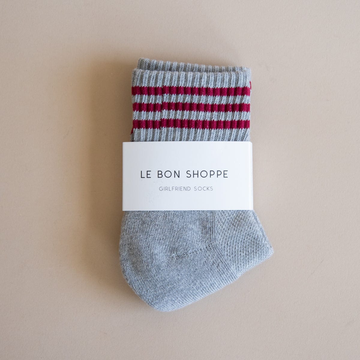 Le Bon Shoppe Socks Heather Grey Le Bon Girlfriend Socks