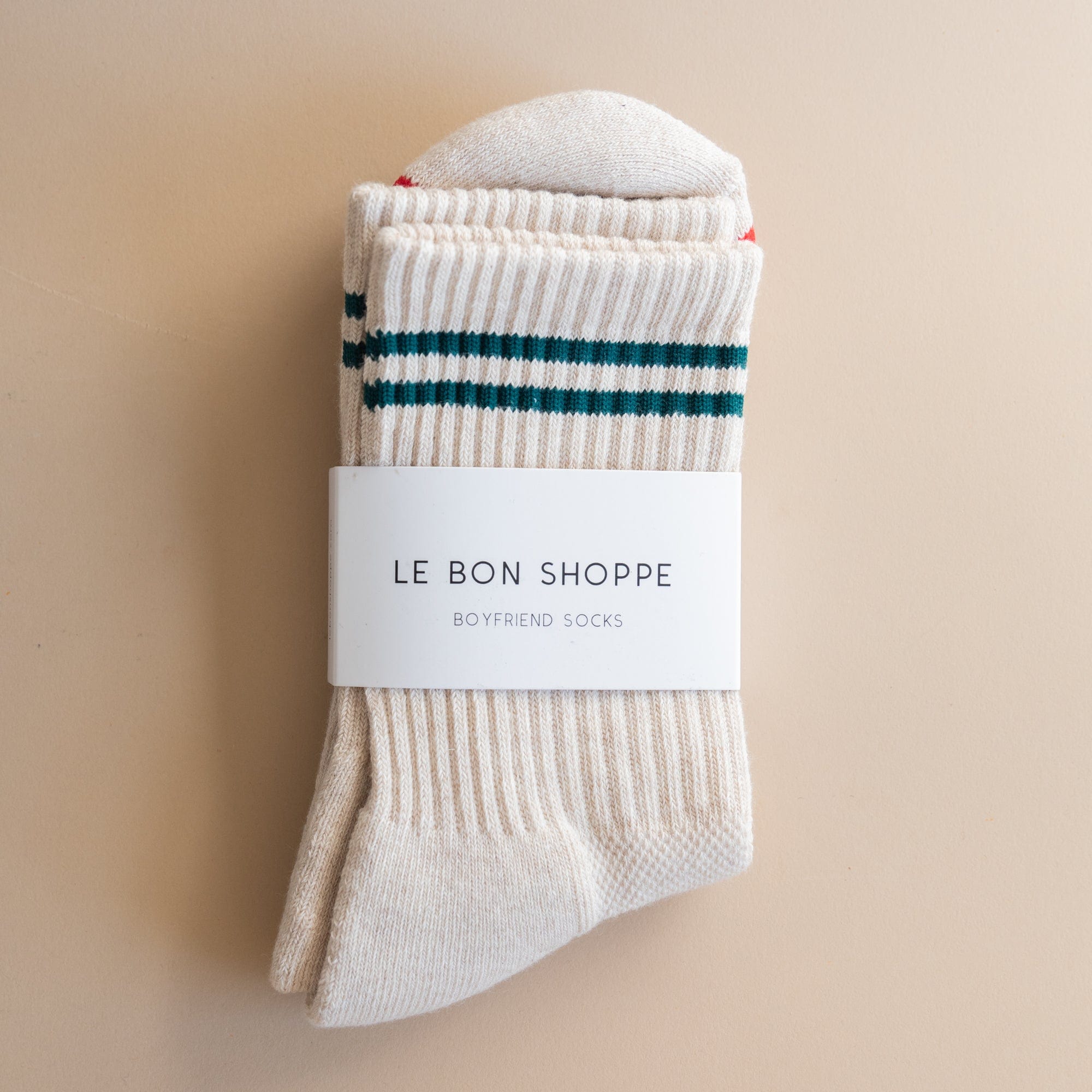 Le Bon Shoppe Socks Oatmeal Le Bon Boyfriend Socks