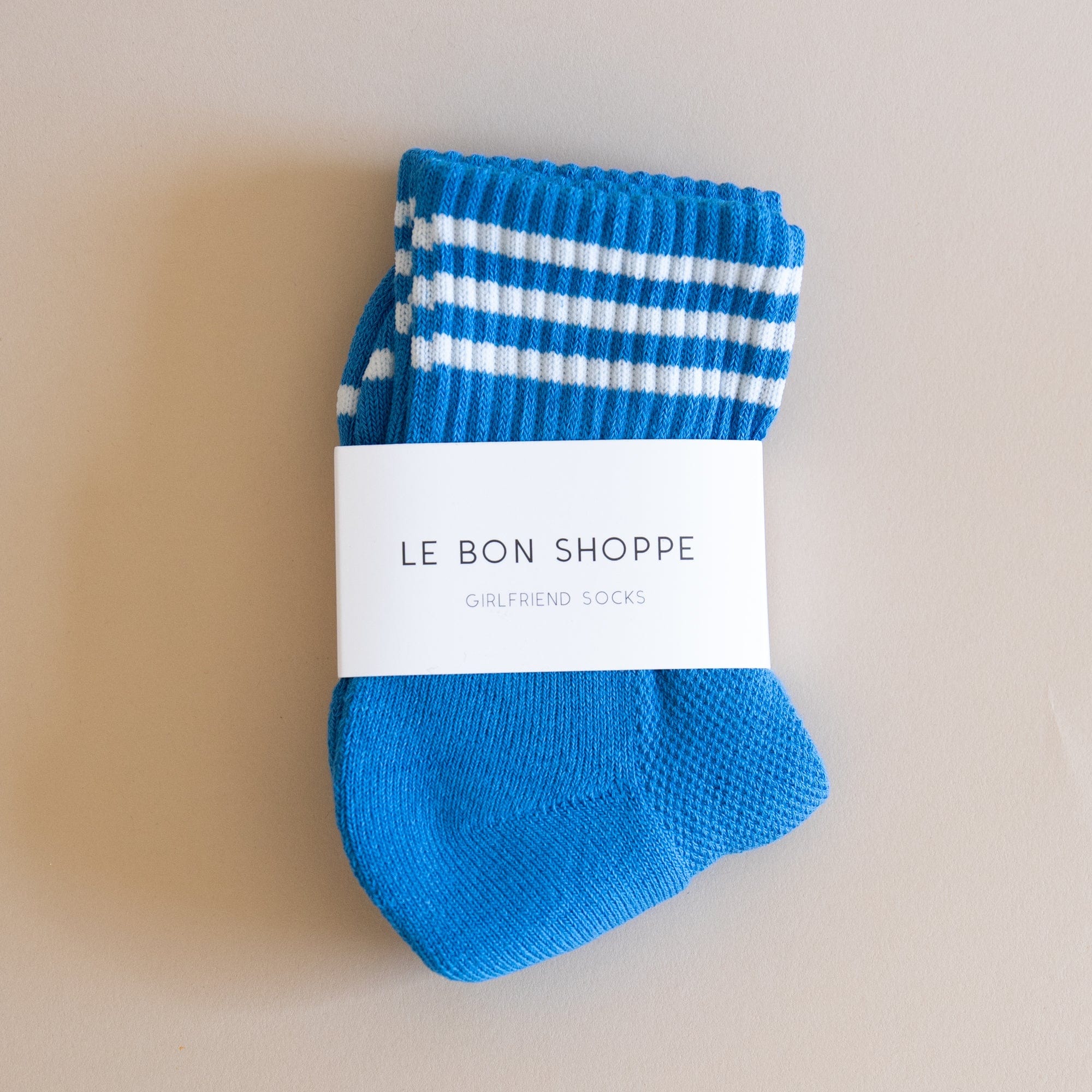 Le Bon Shoppe Socks Royal Blue Le Bon Girlfriend Socks